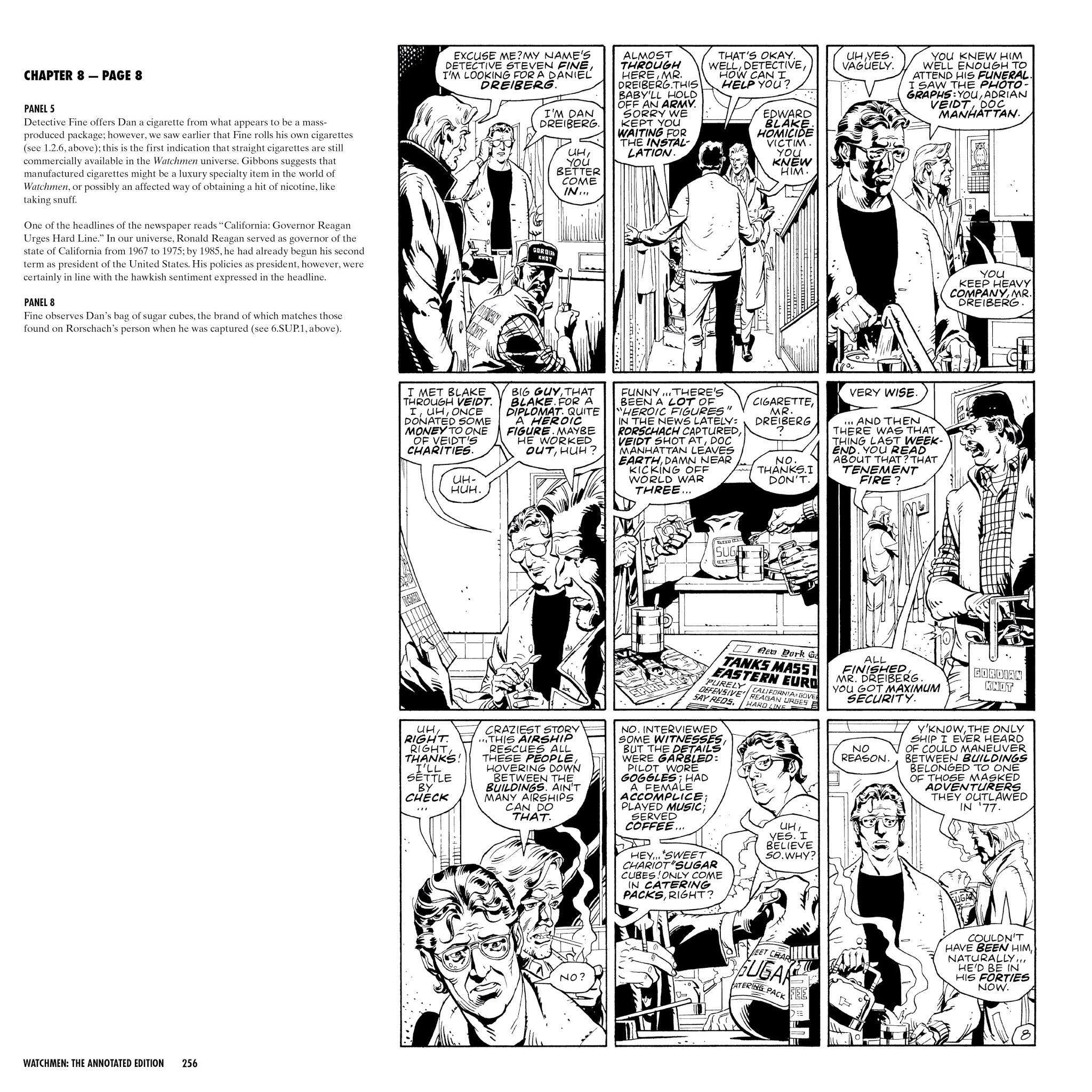 Read online Watchmen: The Annotated Edition comic -  Issue # TPB - 256