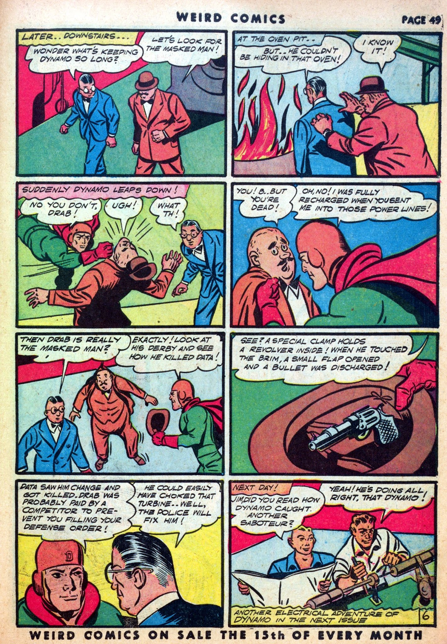 Read online Weird Comics comic -  Issue #16 - 50