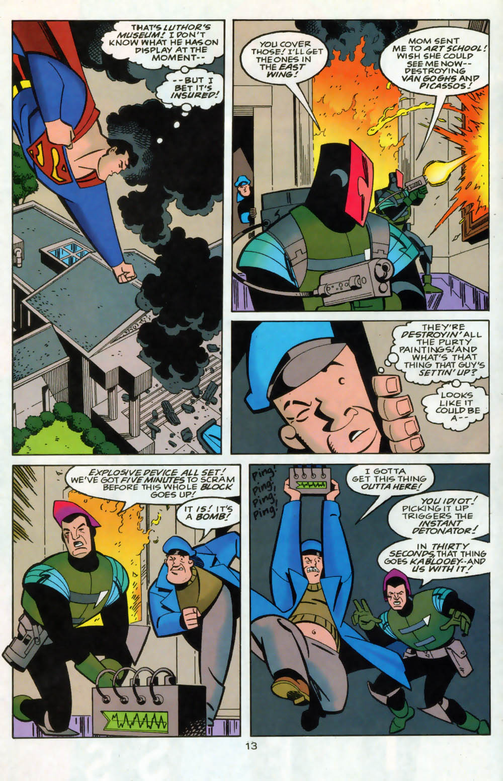 Read online Superman Adventures comic -  Issue #15 - 14