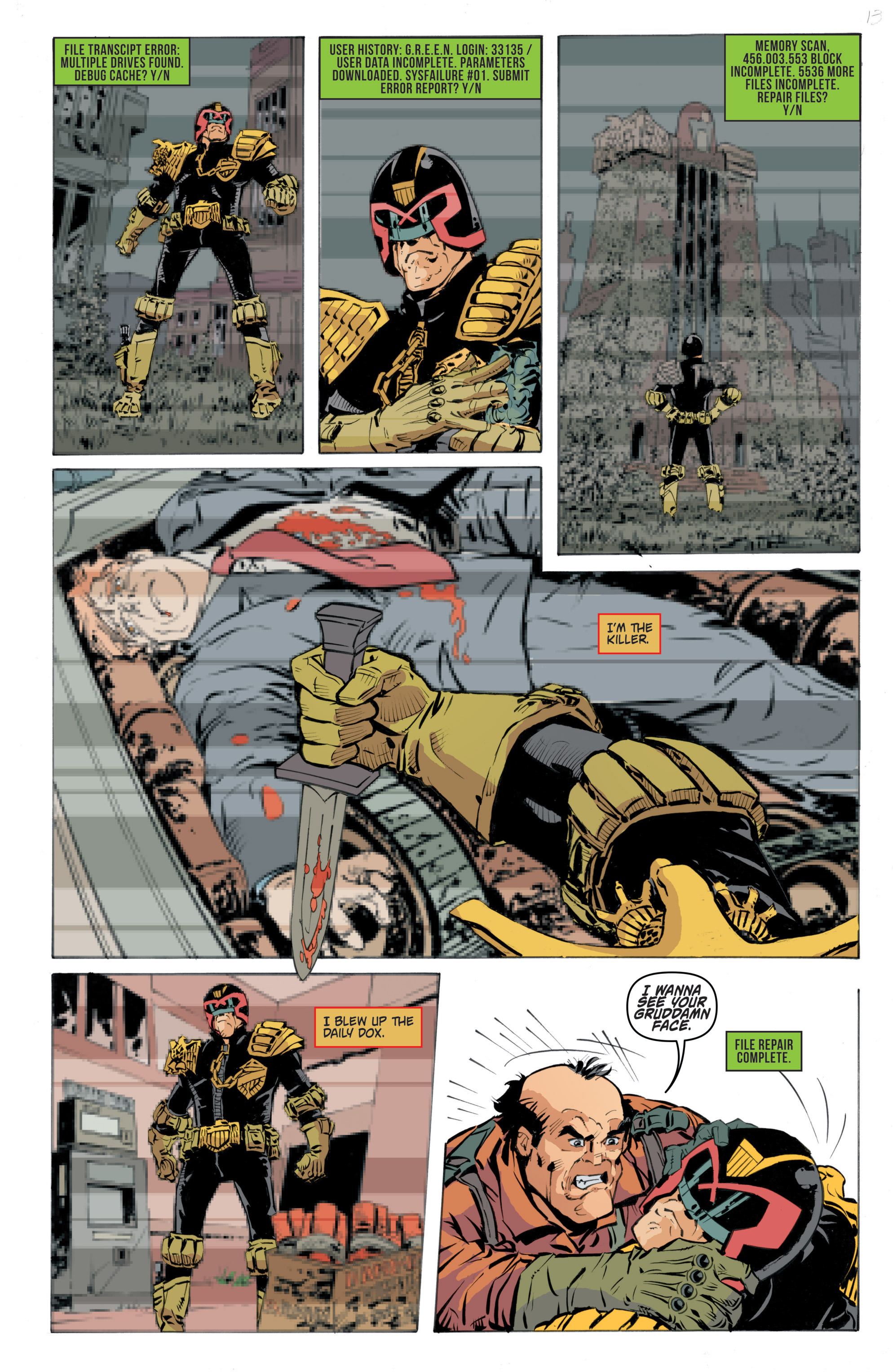Read online Judge Dredd (2015) comic -  Issue #6 - 17