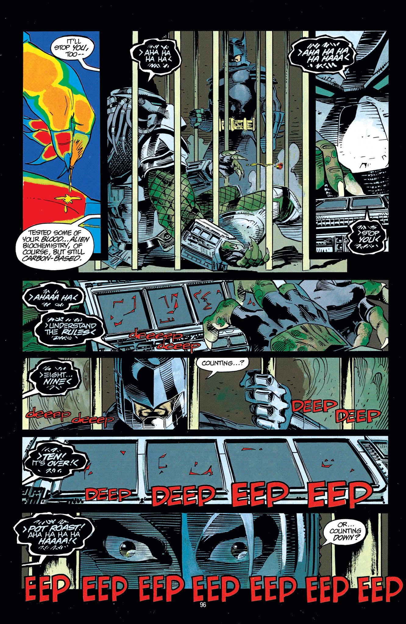Read online DC Comics/Dark Horse Comics: Batman vs. Predator comic -  Issue # TPB (Part 1) - 91
