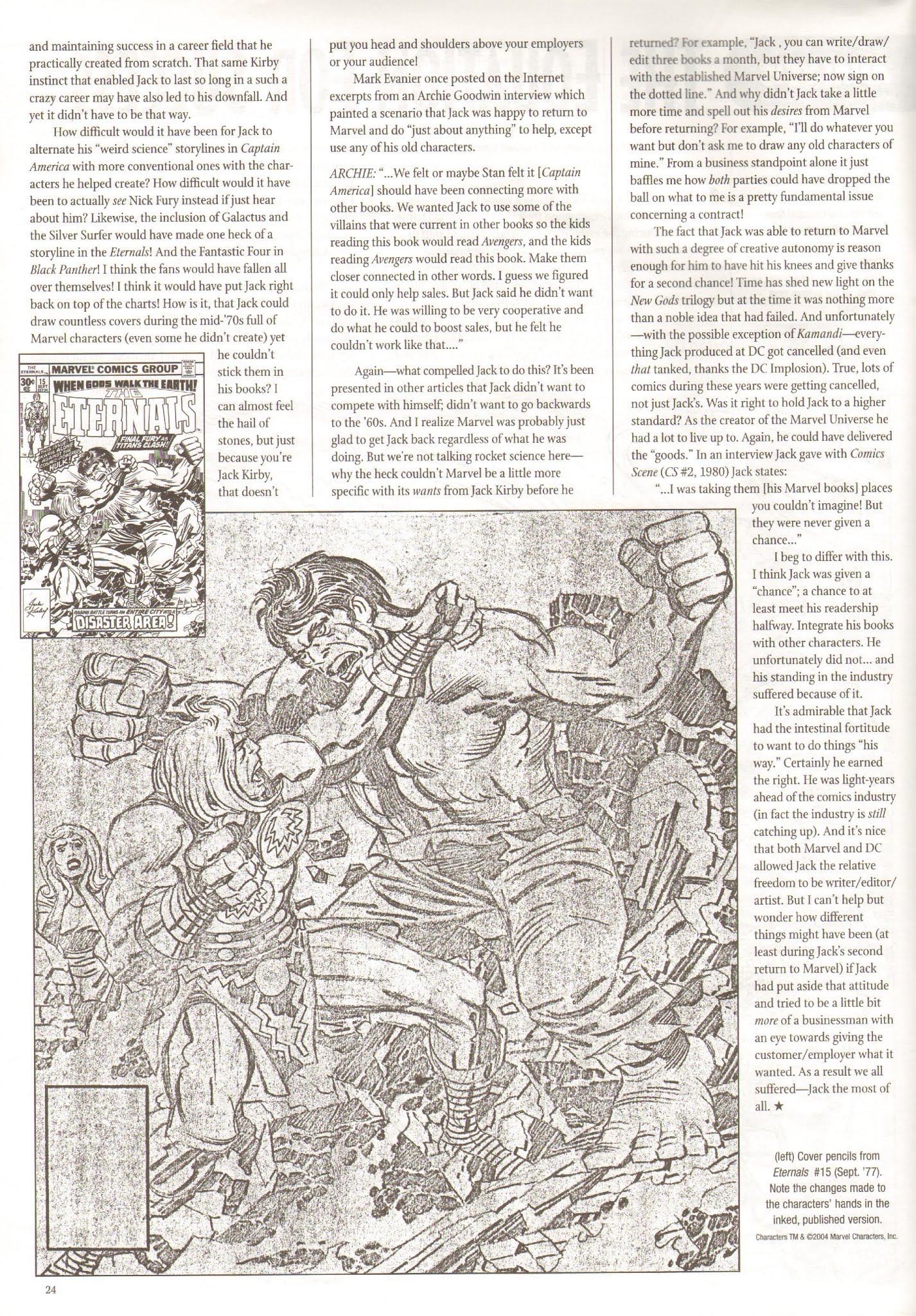 Read online The Jack Kirby Collector comic -  Issue #41 - 23