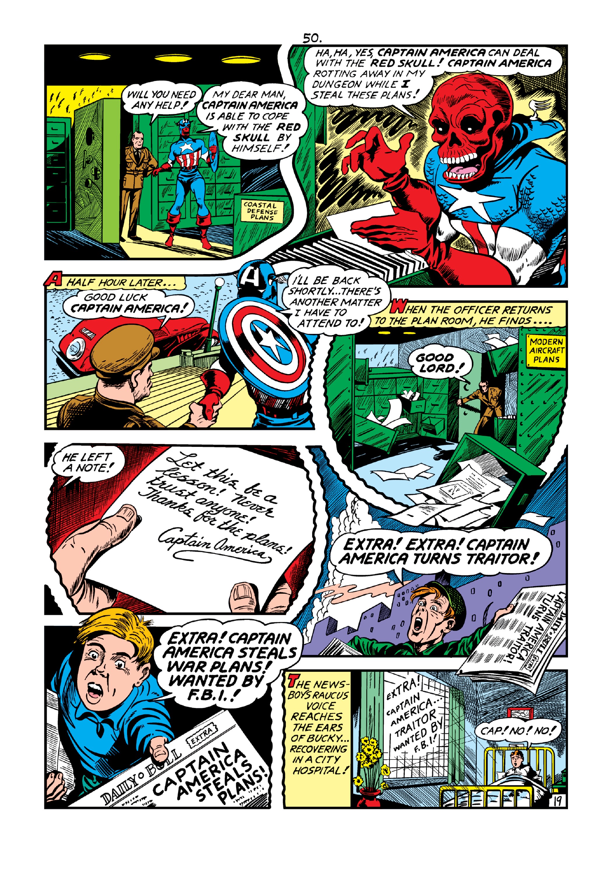 Read online Marvel Masterworks: Golden Age Captain America comic -  Issue # TPB 4 (Part 3) - 57