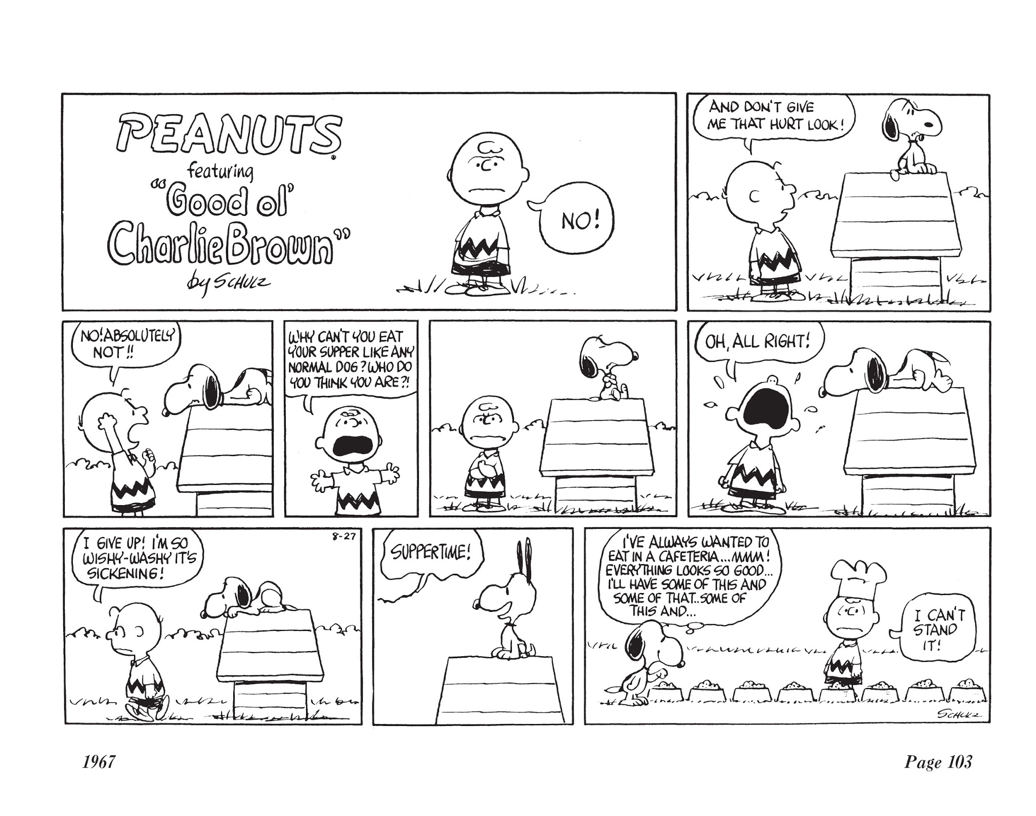 Read online The Complete Peanuts comic -  Issue # TPB 9 - 114
