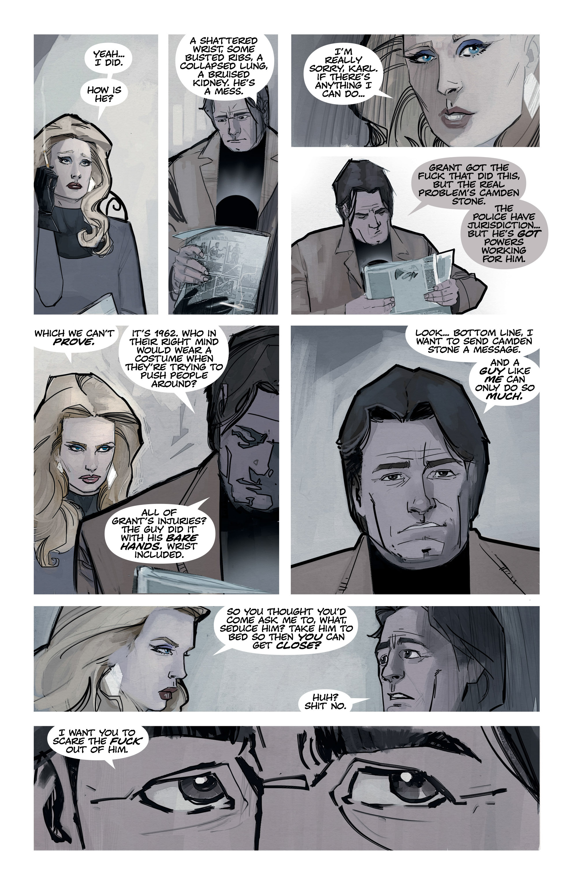 Read online C.O.W.L. comic -  Issue #3 - 14