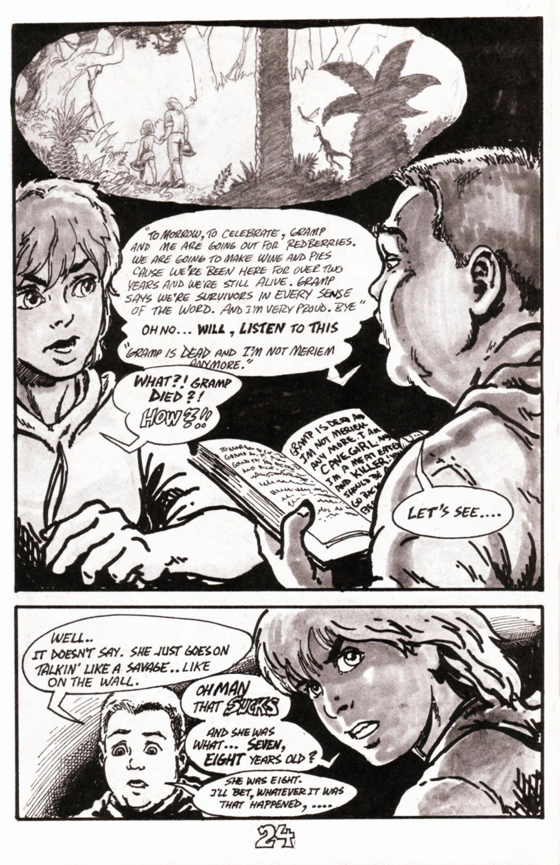 Read online Cavewoman comic -  Issue # TPB - 93