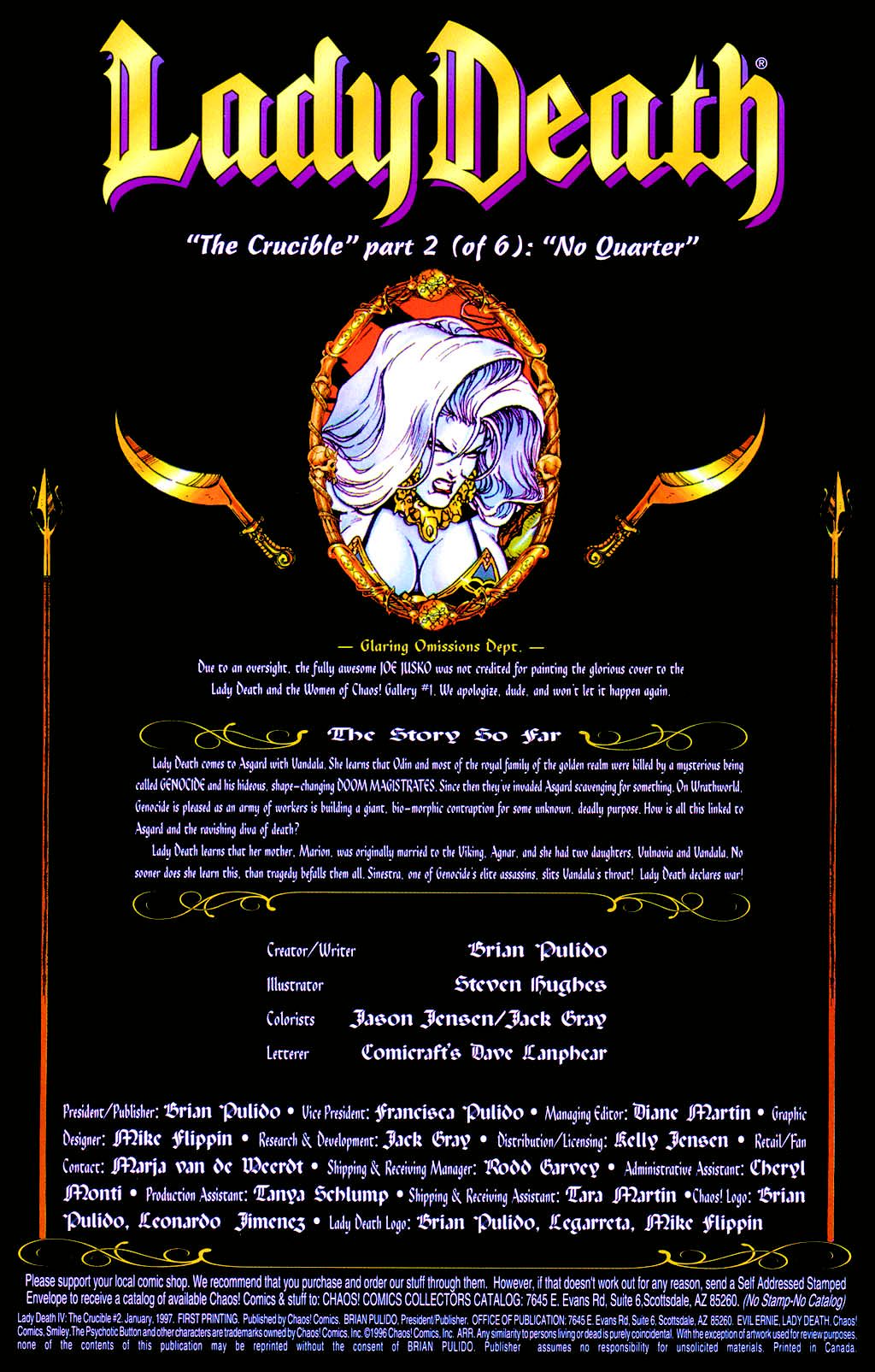 Read online Lady Death IV: The Crucible comic -  Issue #2 - 24