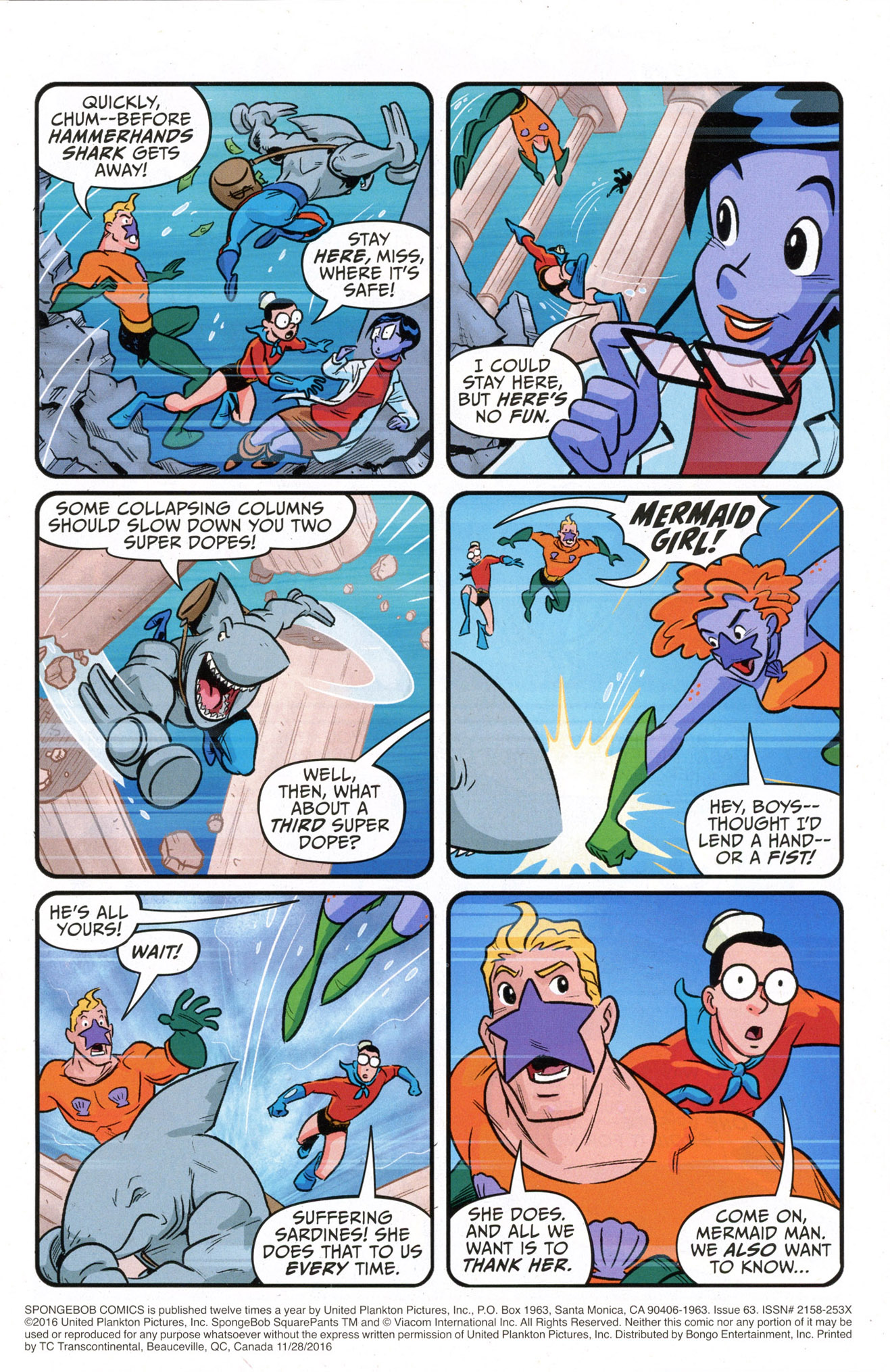 Read online SpongeBob Comics comic -  Issue #63 - 3