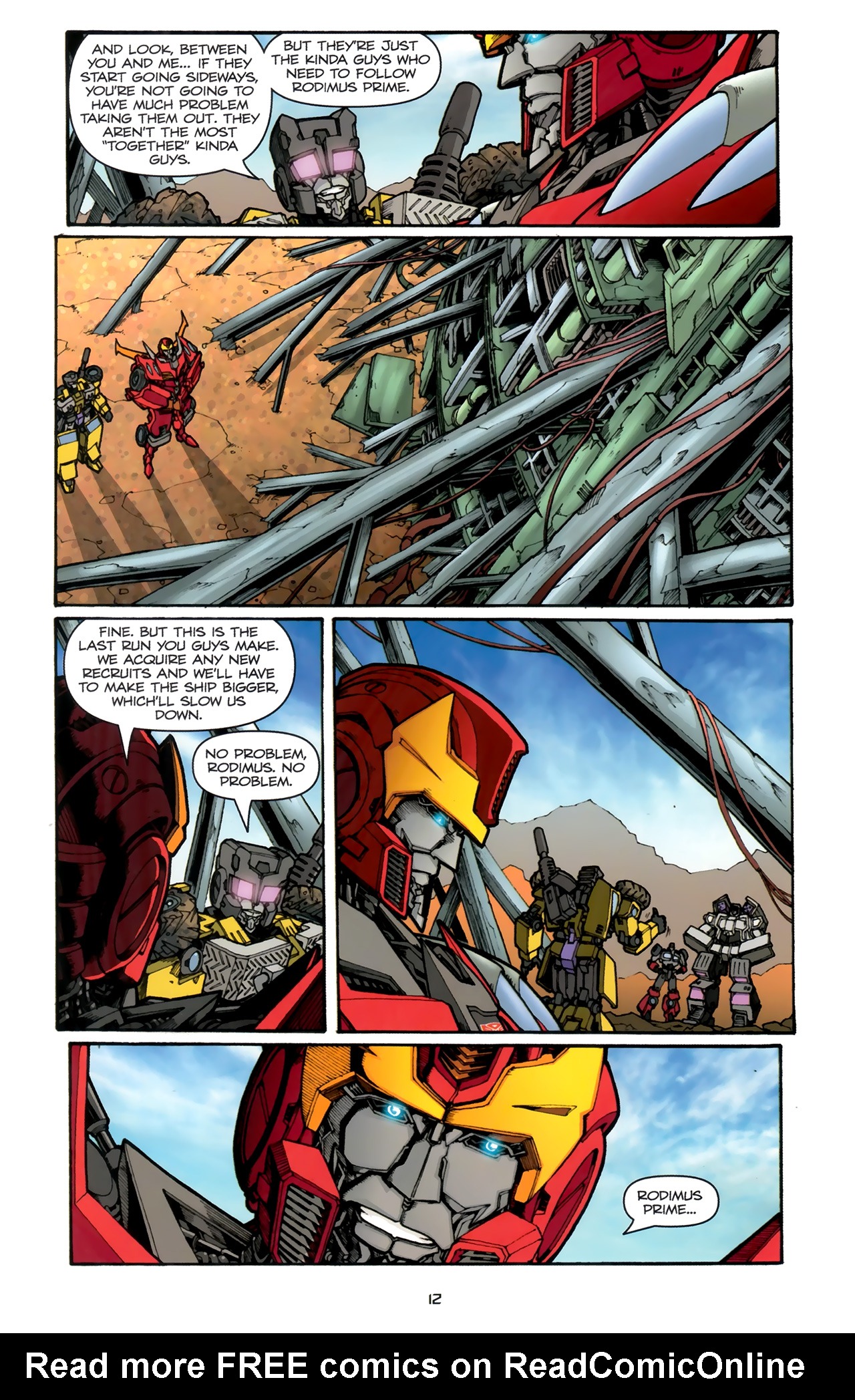 Read online The Transformers (2009) comic -  Issue #4 - 15