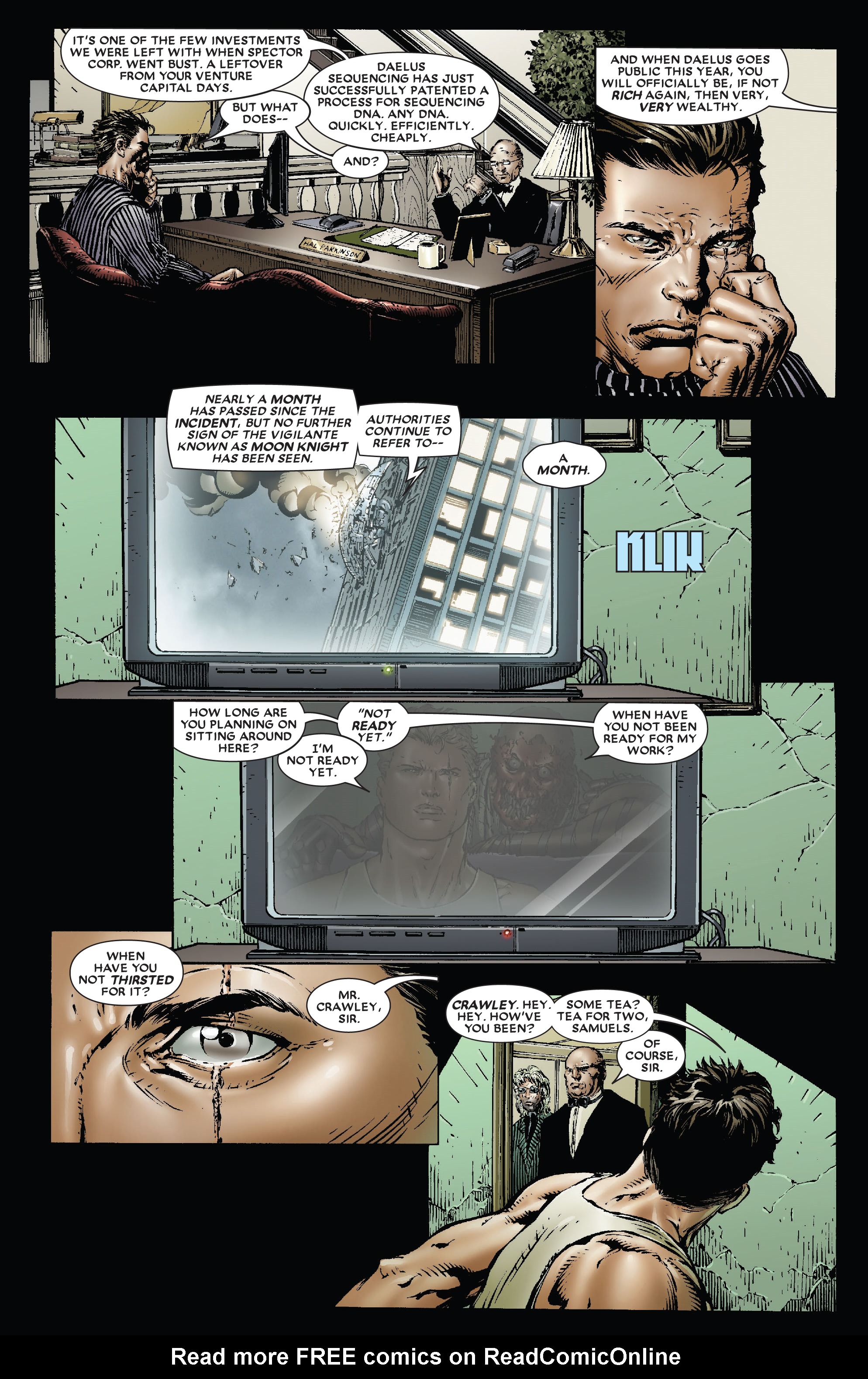 Read online Moon Knight by Huston, Benson & Hurwitz Omnibus comic -  Issue # TPB (Part 2) - 29