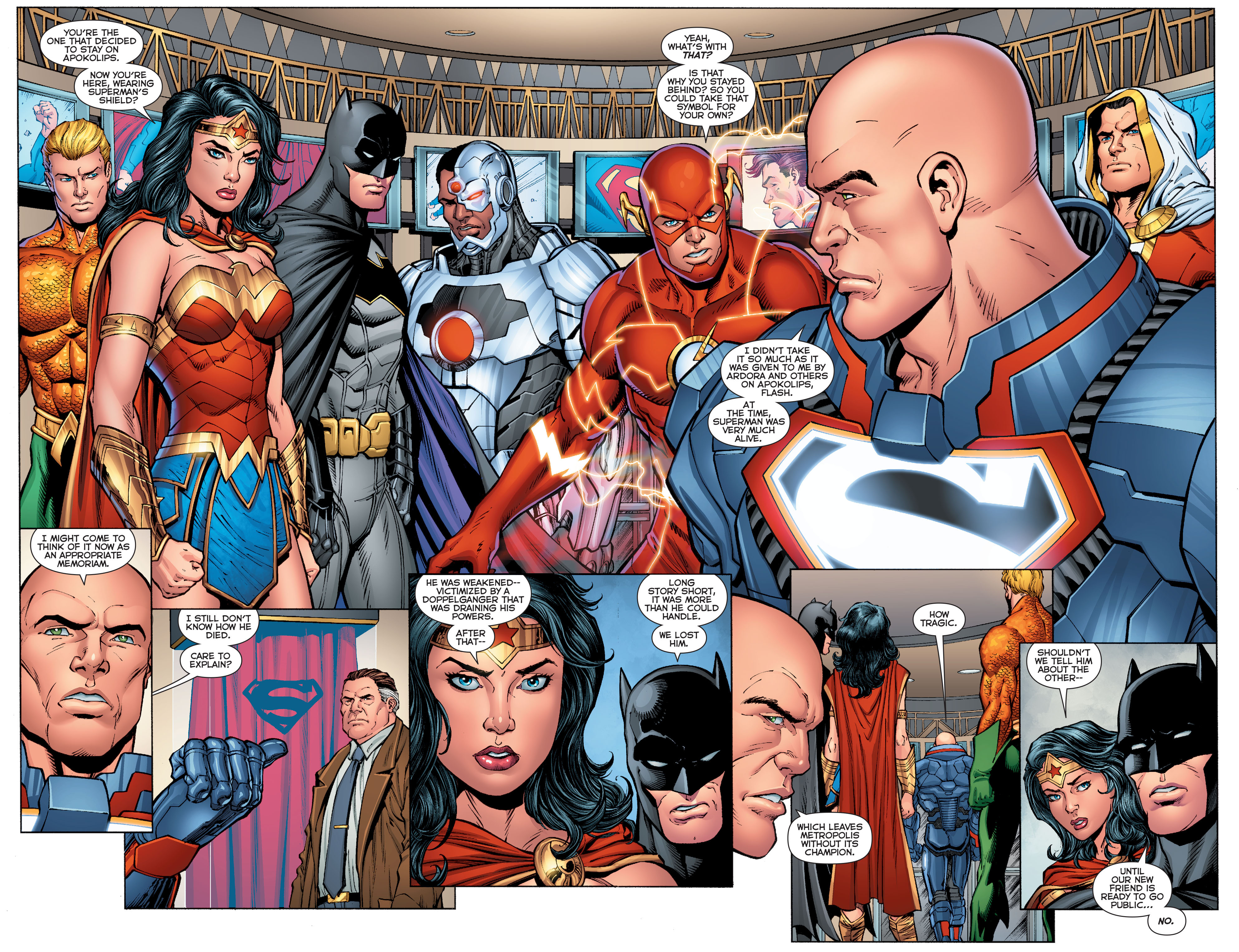 Read online Justice League (2011) comic -  Issue #52 - 7