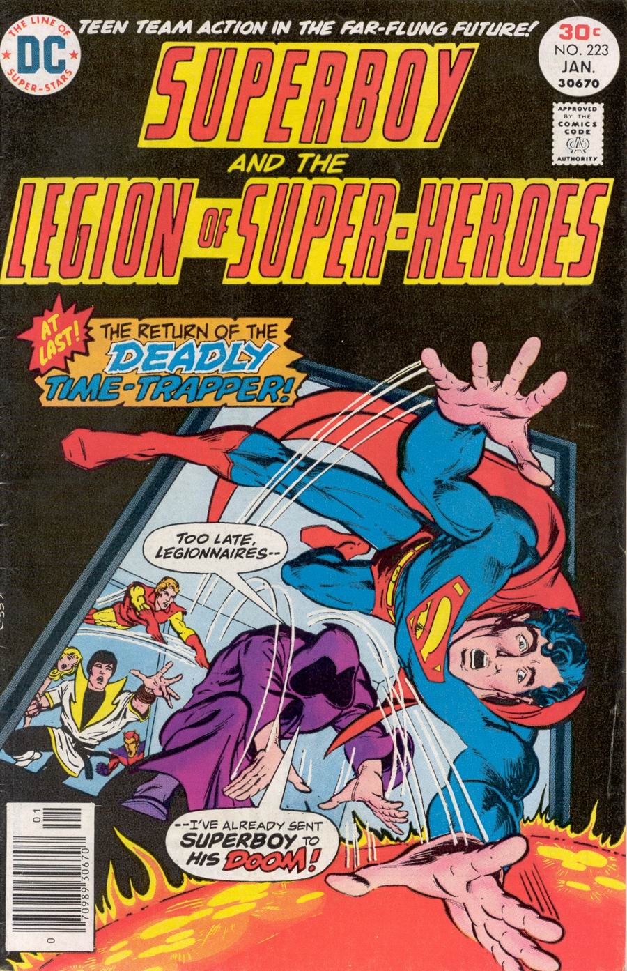 Read online Superboy (1949) comic -  Issue #223 - 1