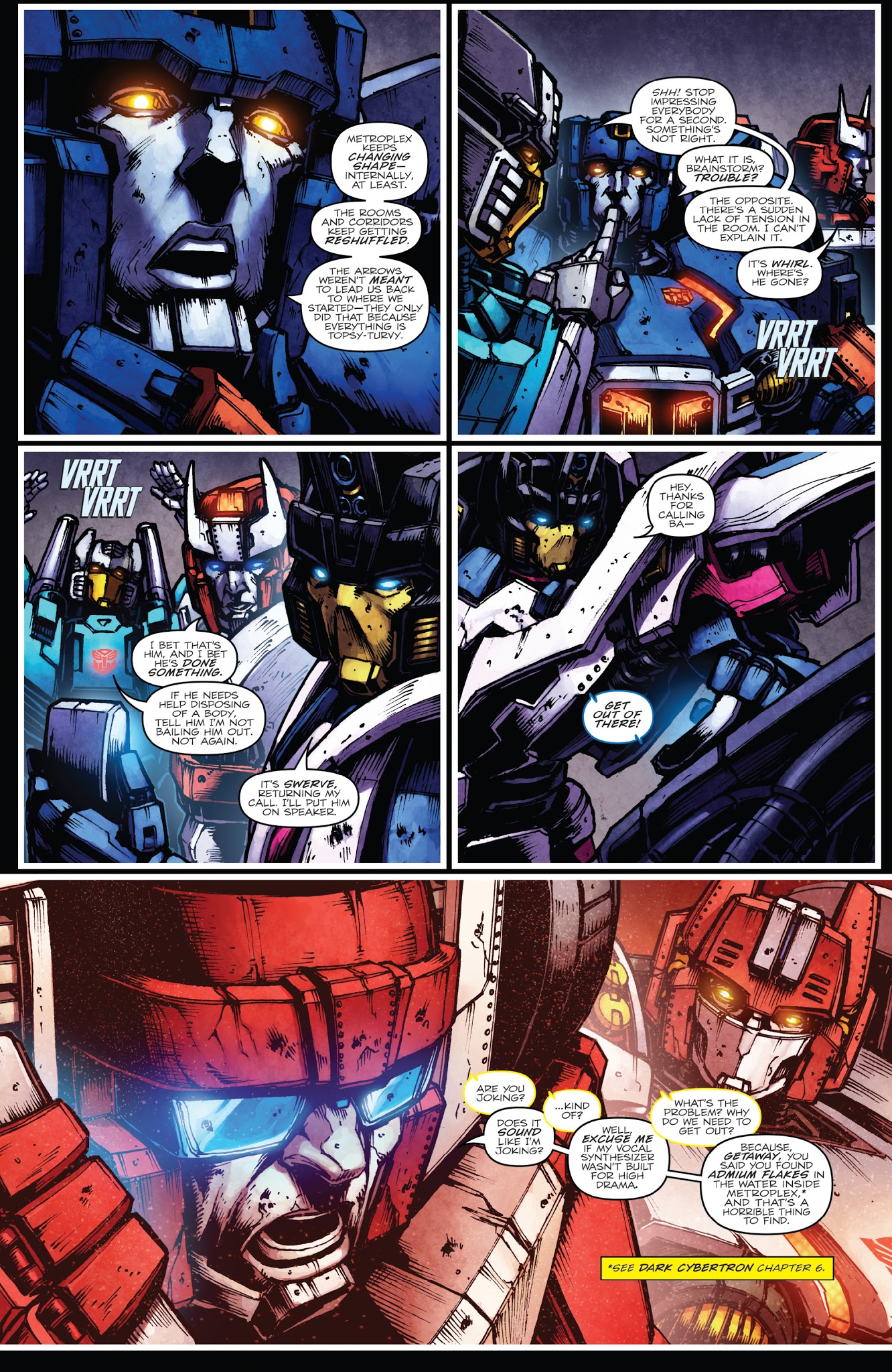 Read online The Transformers: Dark Cybertron comic -  Issue # TPB 2 - 10
