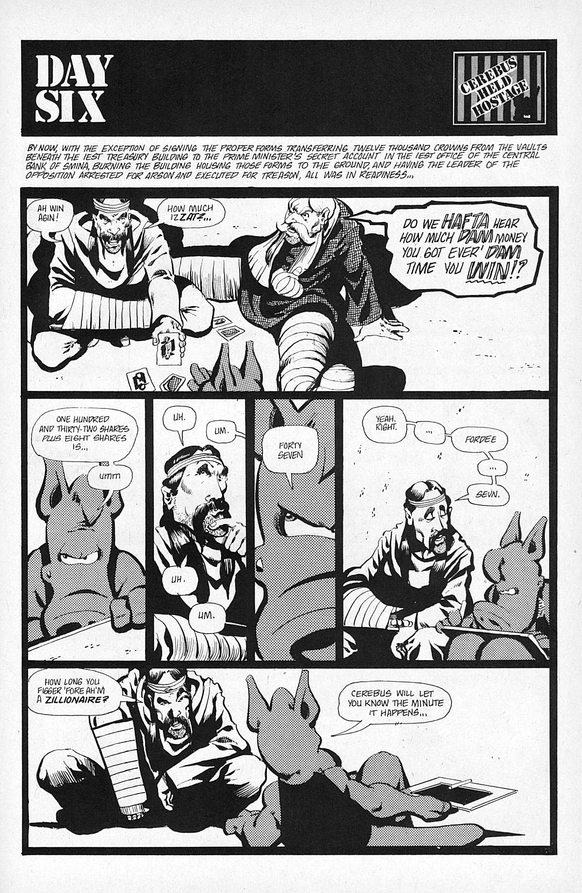 Read online Cerebus comic -  Issue #27 - 23