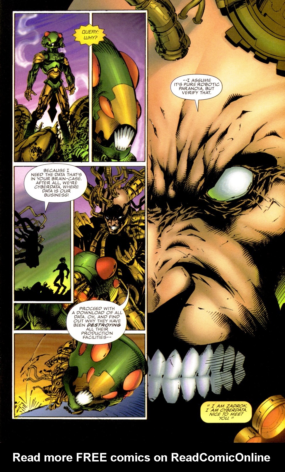 Read online Cyberforce (1993) comic -  Issue #15 - 16