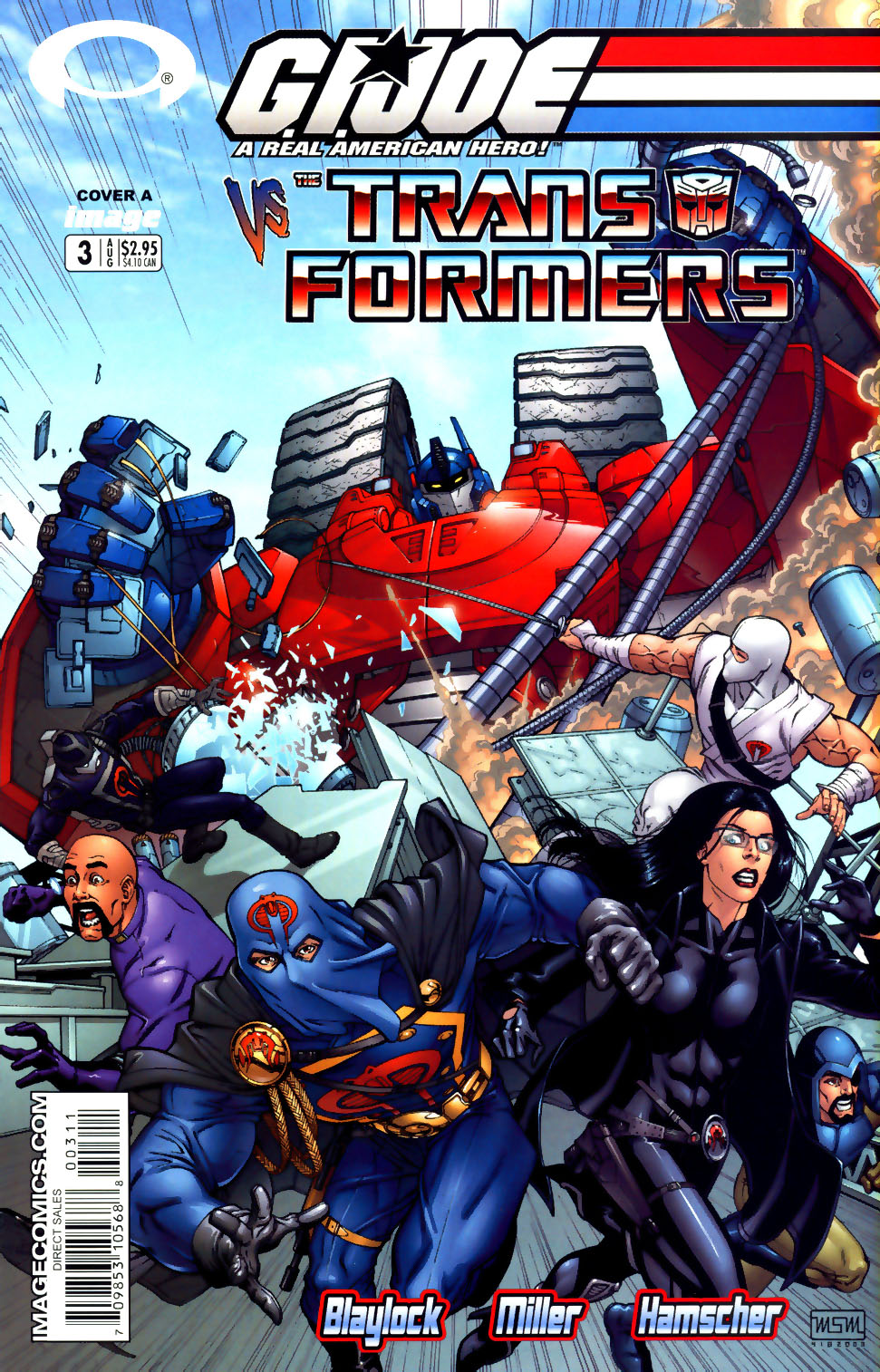 Read online G.I. Joe vs. The Transformers comic -  Issue #3 - 1