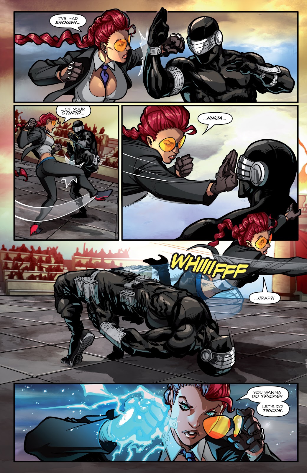 Street Fighter X G.I. Joe issue 1 - Page 9