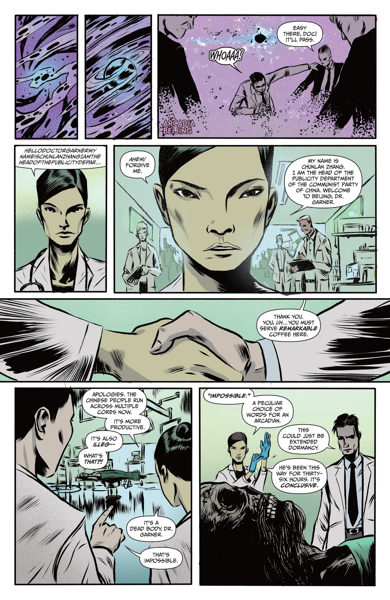 Read online Arcadia comic -  Issue #2 - 16