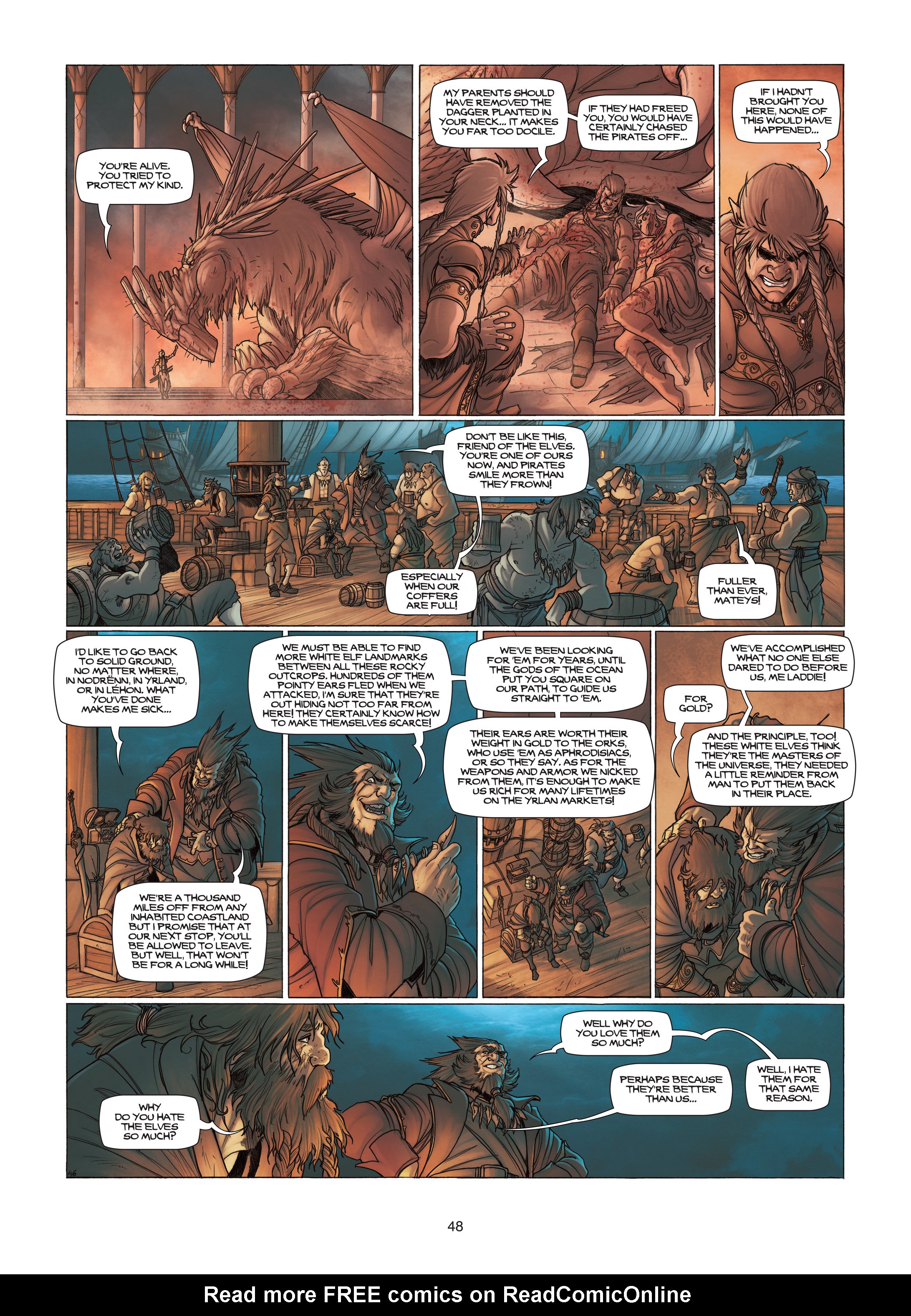 Read online Elves comic -  Issue #3 - 47