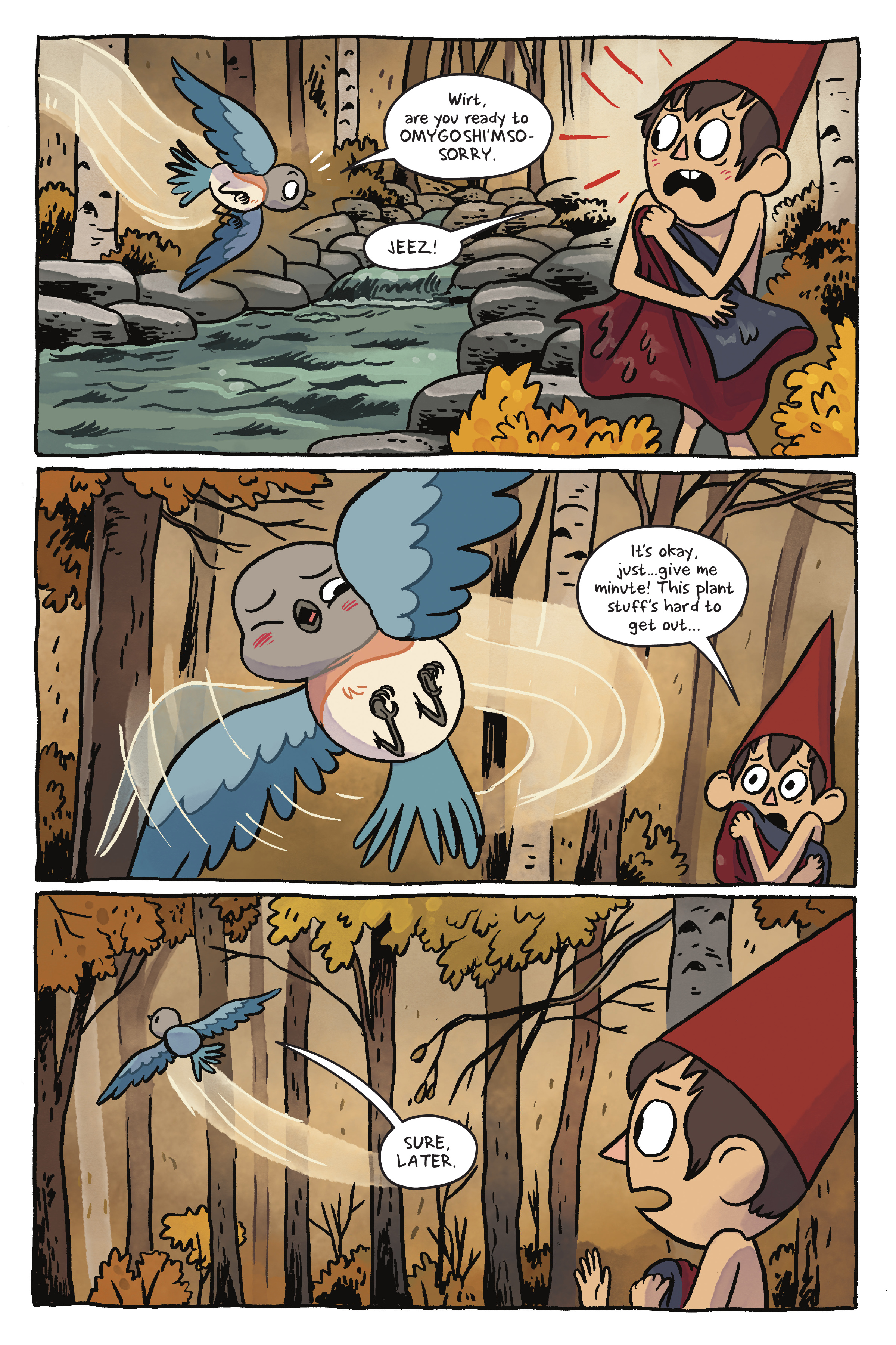 Read online Over the Garden Wall: Distillatoria comic -  Issue # TPB - 123
