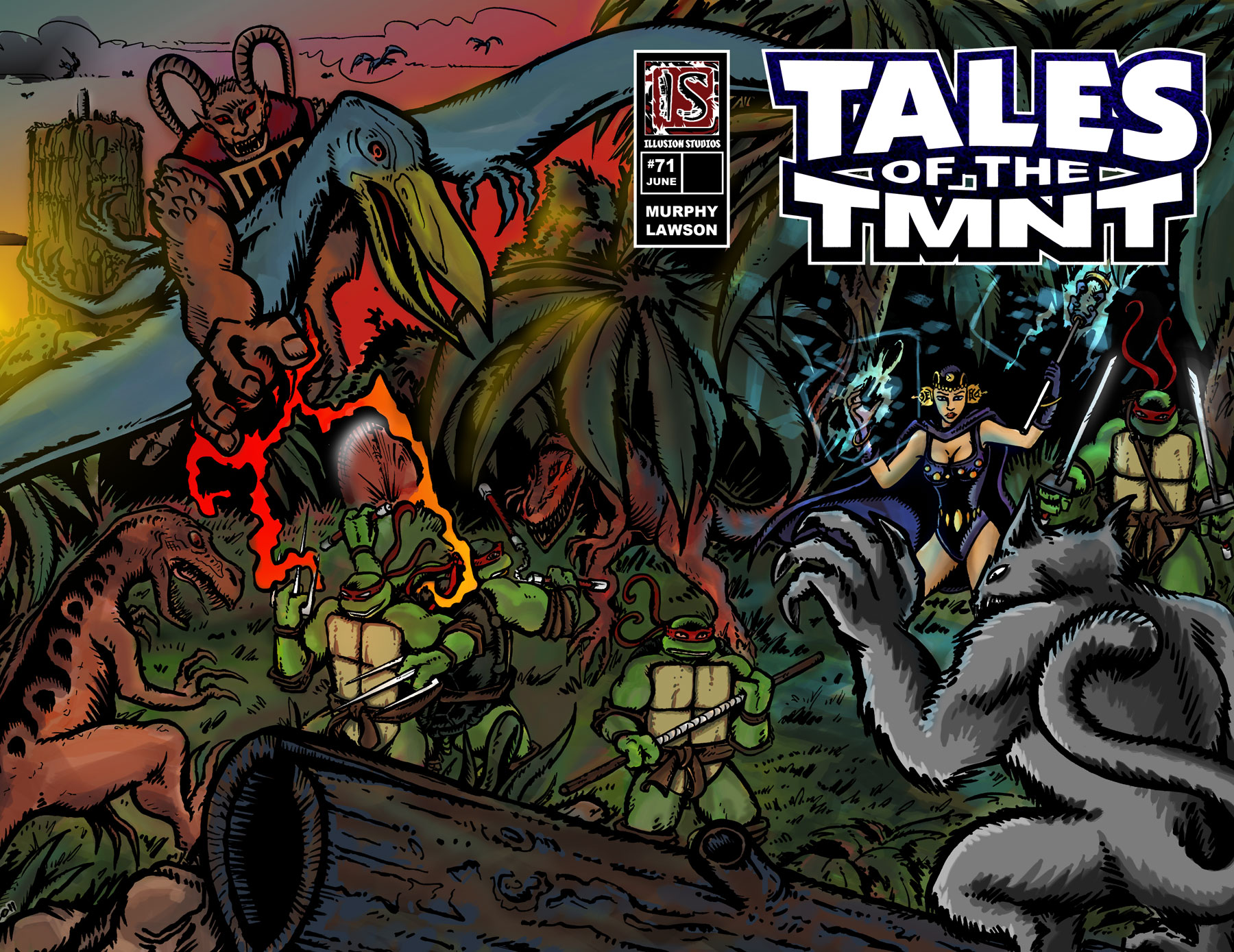 Read online Tales of the TMNT comic -  Issue #71 - 1