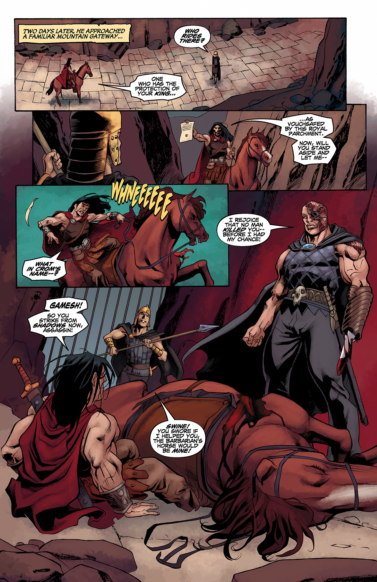 Read online Conan: Road of Kings comic -  Issue #6 - 17