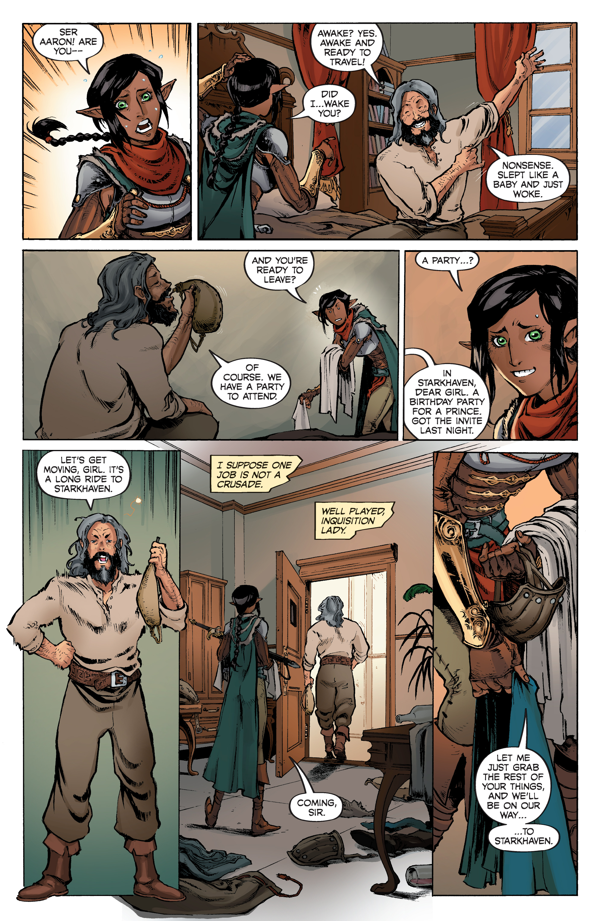 Read online Dragon Age: Knight Errant comic -  Issue #2 - 22