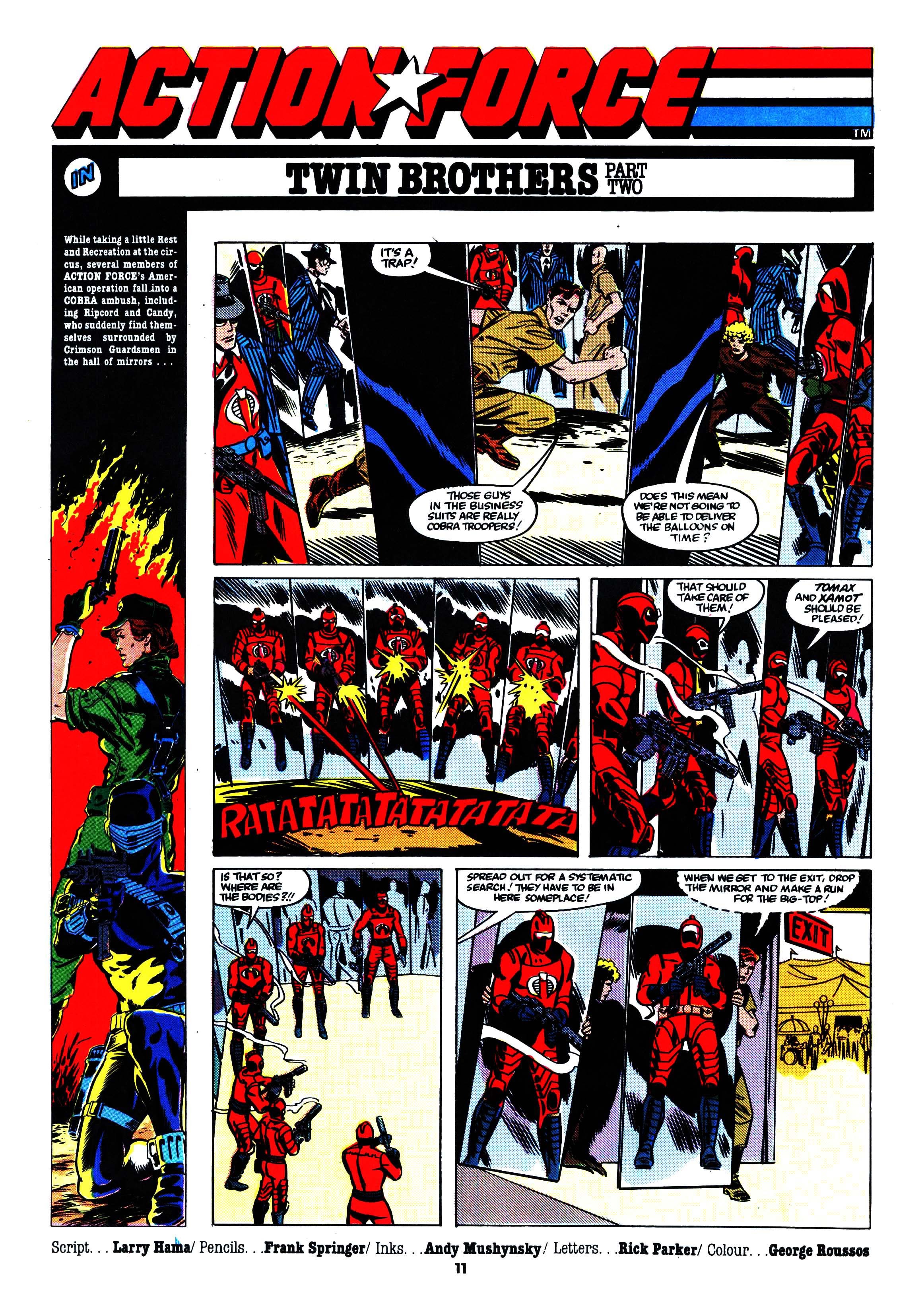 Read online Action Force comic -  Issue #32 - 11