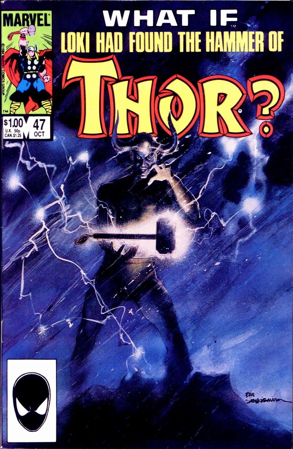 <{ $series->title }} issue 47 - Loki had found The hammer of Thor - Page 1