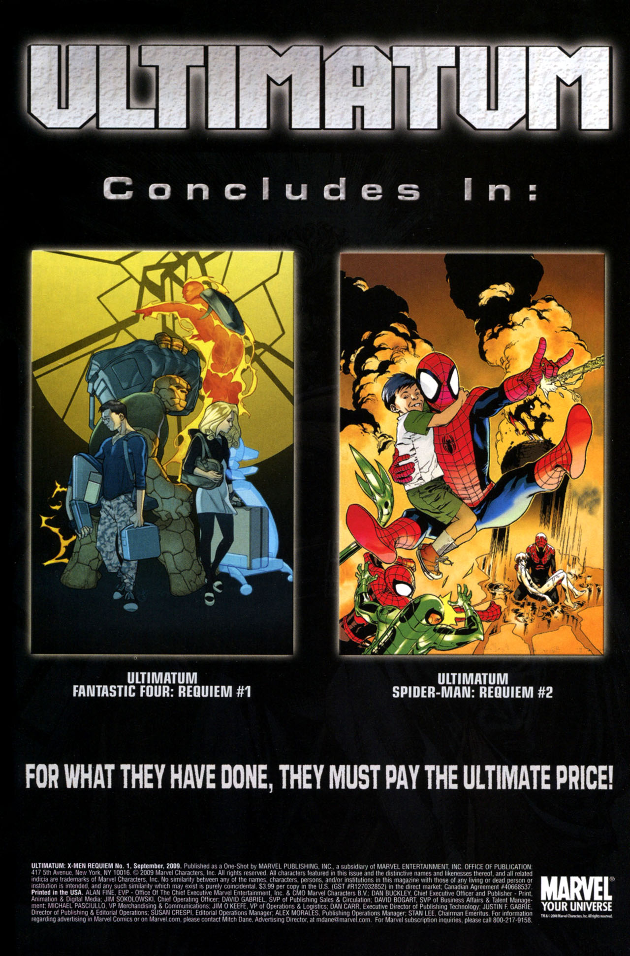 Read online Ultimatum: X-Men Requiem comic -  Issue # Full - 40