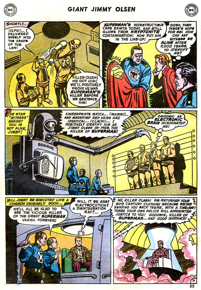 Read online Superman's Pal Jimmy Olsen comic -  Issue #113 - 57