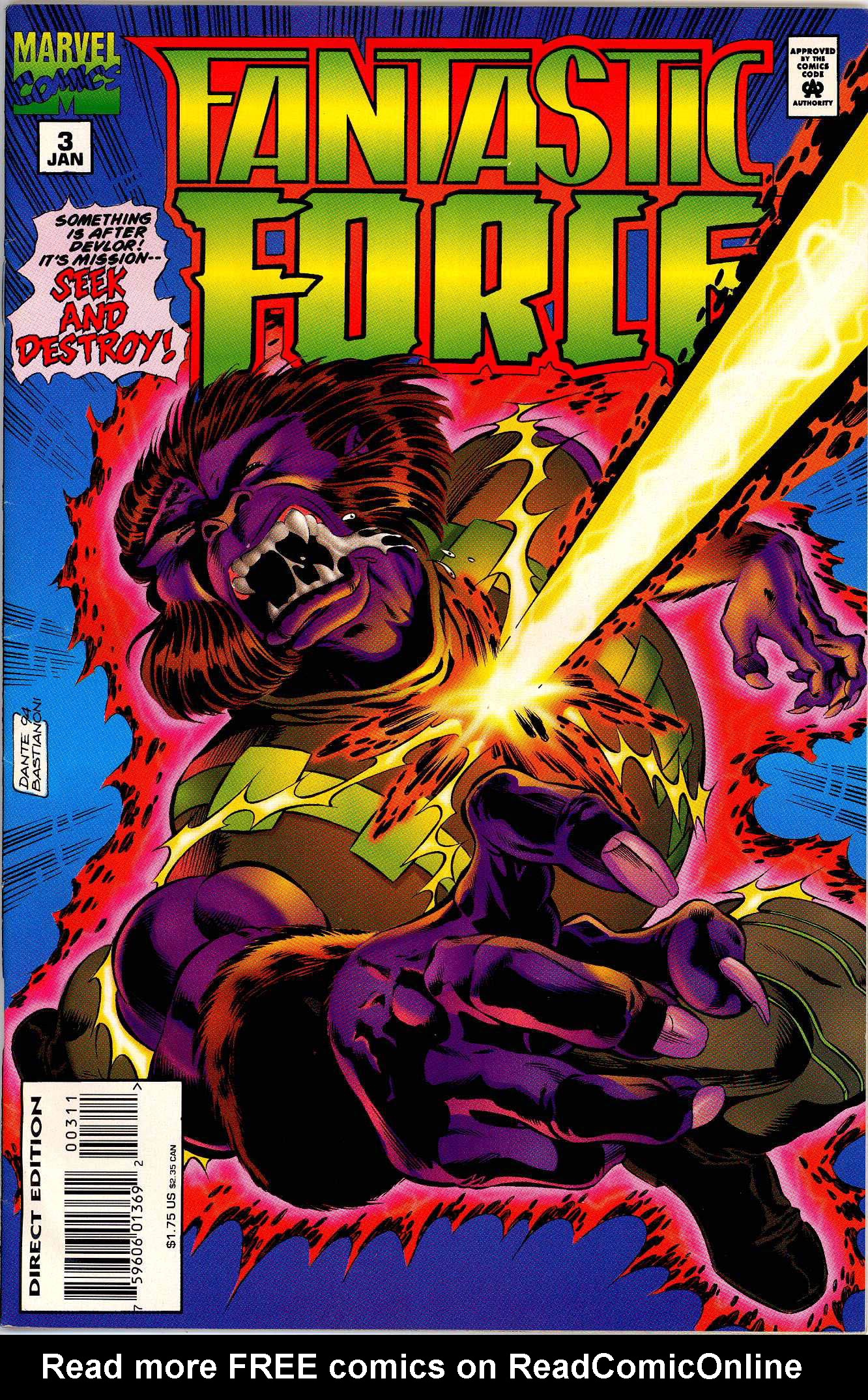 Read online Fantastic Force (1994) comic -  Issue #3 - 1