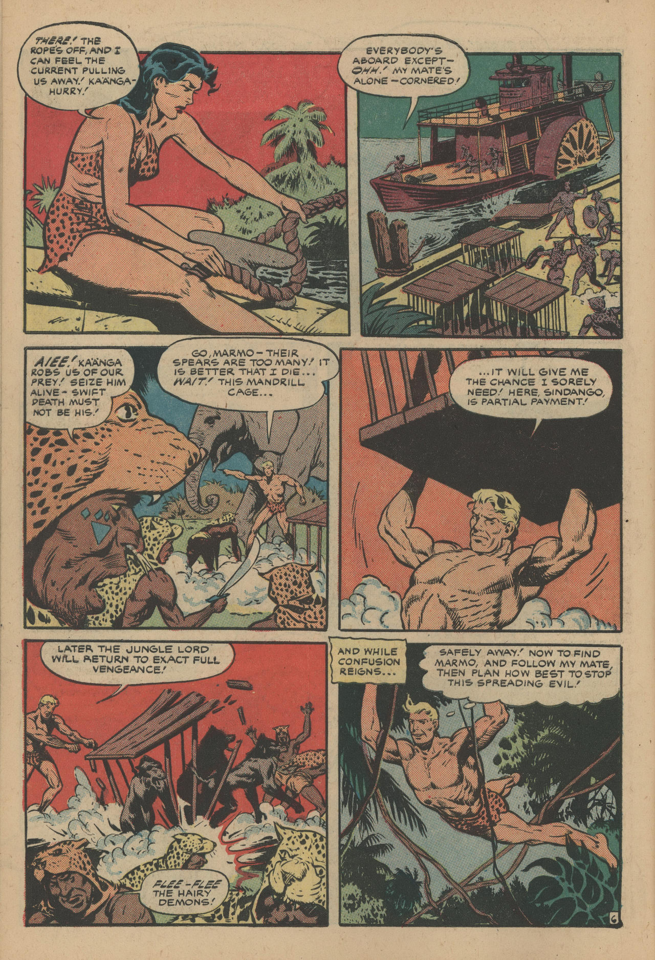 Read online Jungle Comics comic -  Issue #132 - 8