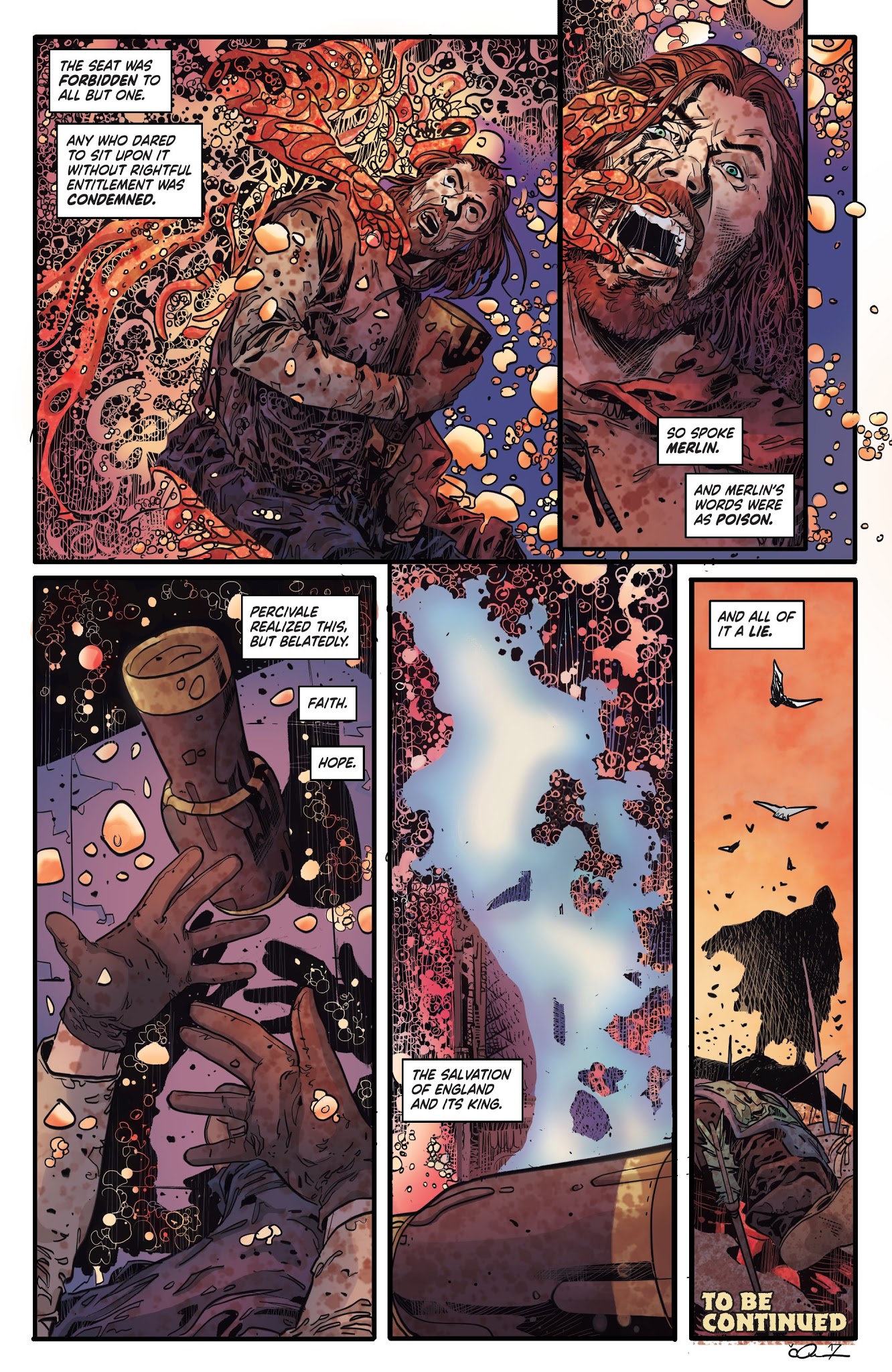 Read online Unholy Grail comic -  Issue #1 - 20