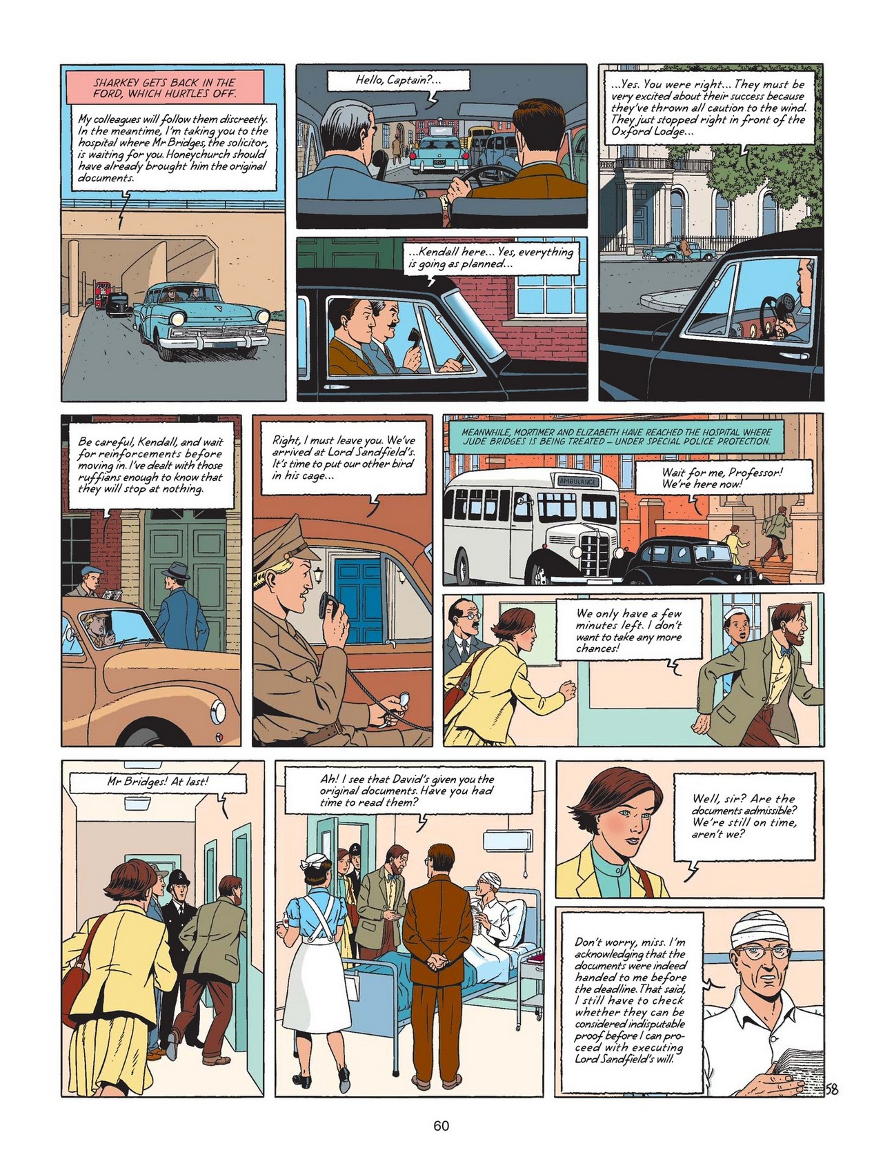 Read online Blake & Mortimer comic -  Issue #24 - 61