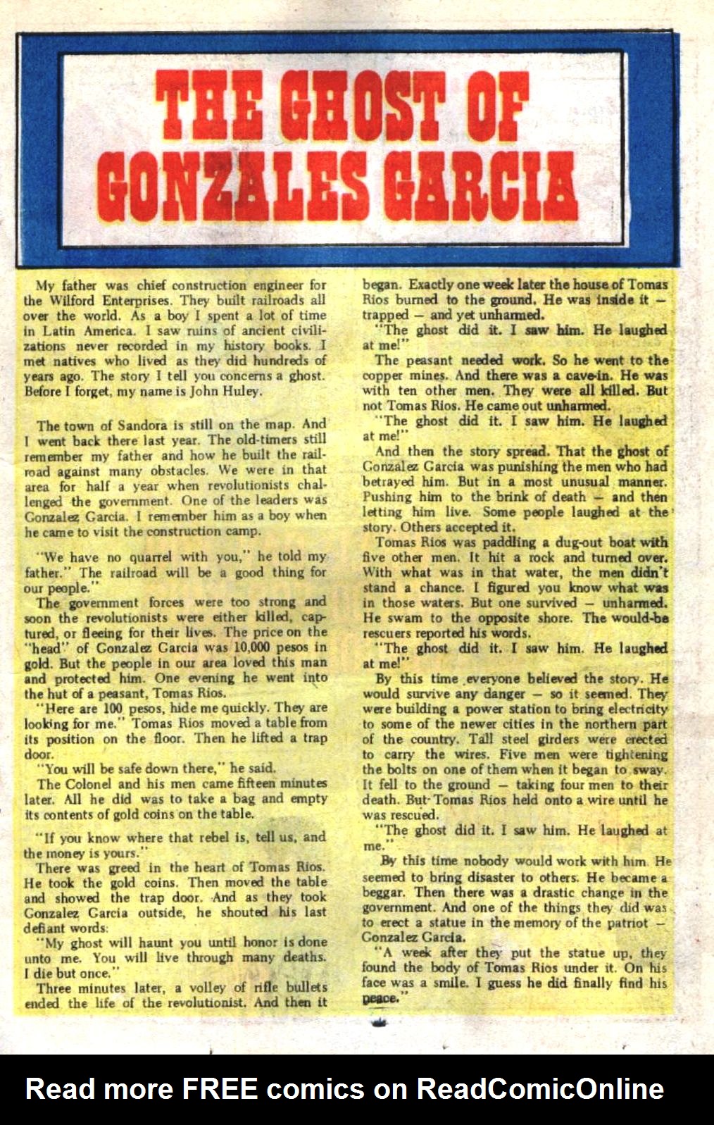 Read online Strange Suspense Stories (1967) comic -  Issue #9 - 13