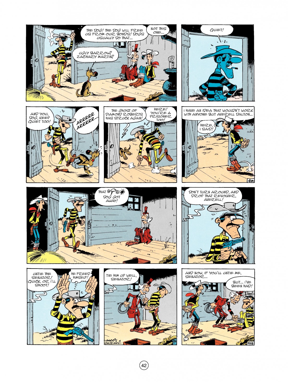 Read online A Lucky Luke Adventure comic -  Issue #36 - 42