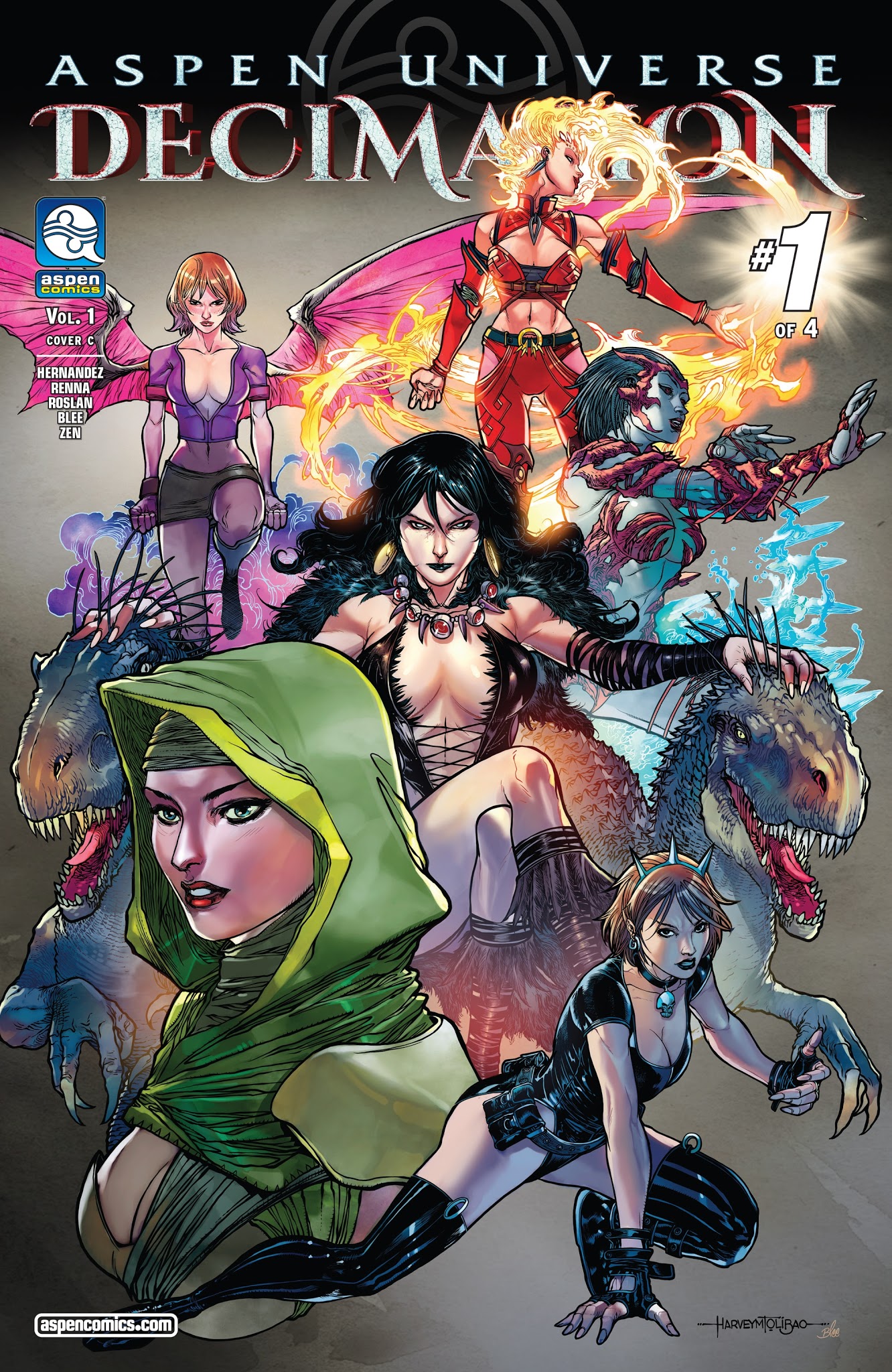 Read online Aspen Universe: Decimation comic -  Issue #1 - 3