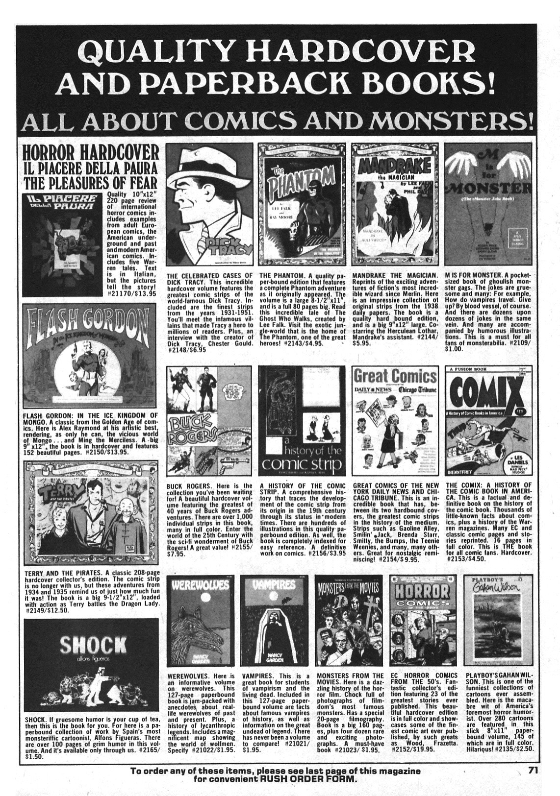 Read online Vampirella (1969) comic -  Issue #46 - 71