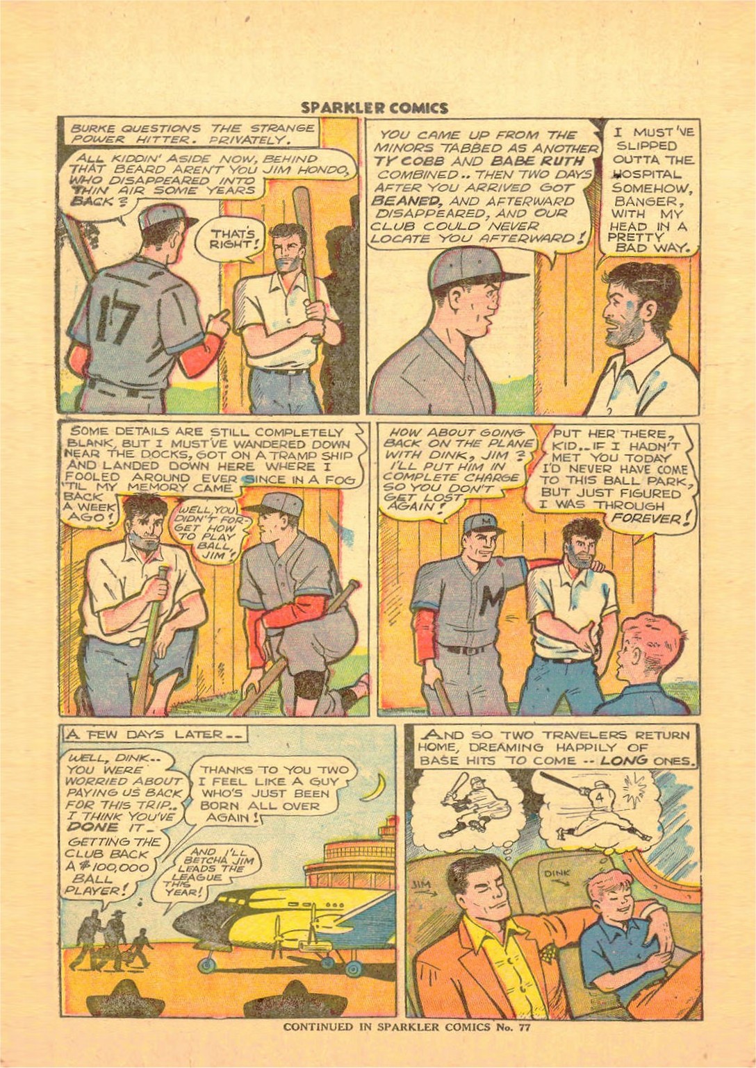 Read online Sparkler Comics comic -  Issue #76 - 37