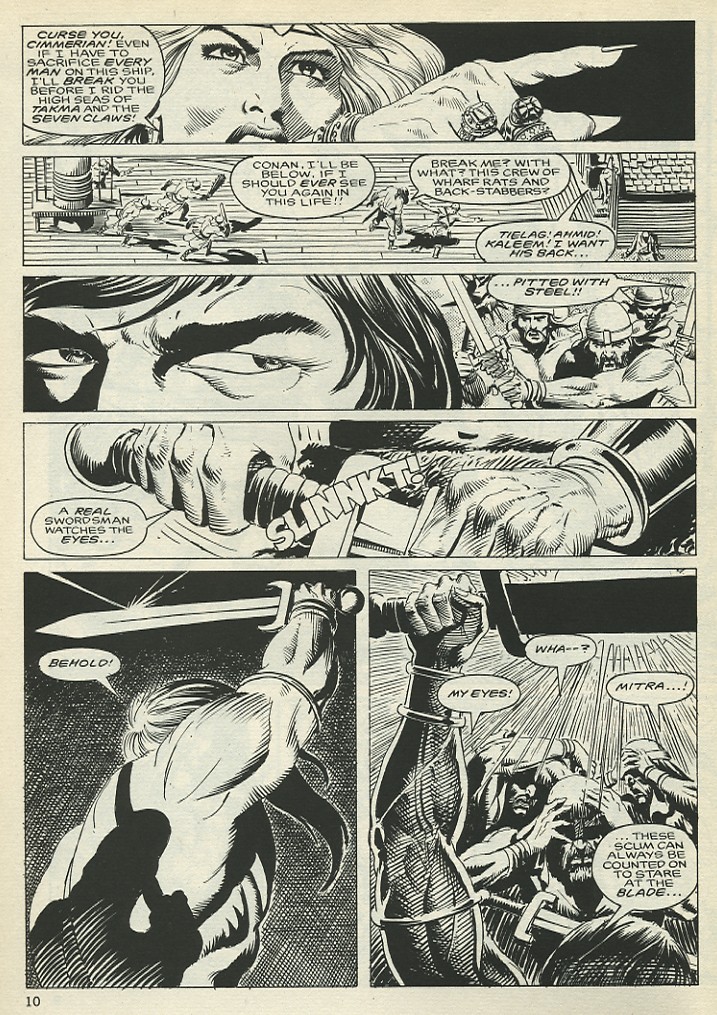 Read online The Savage Sword Of Conan comic -  Issue #136 - 9