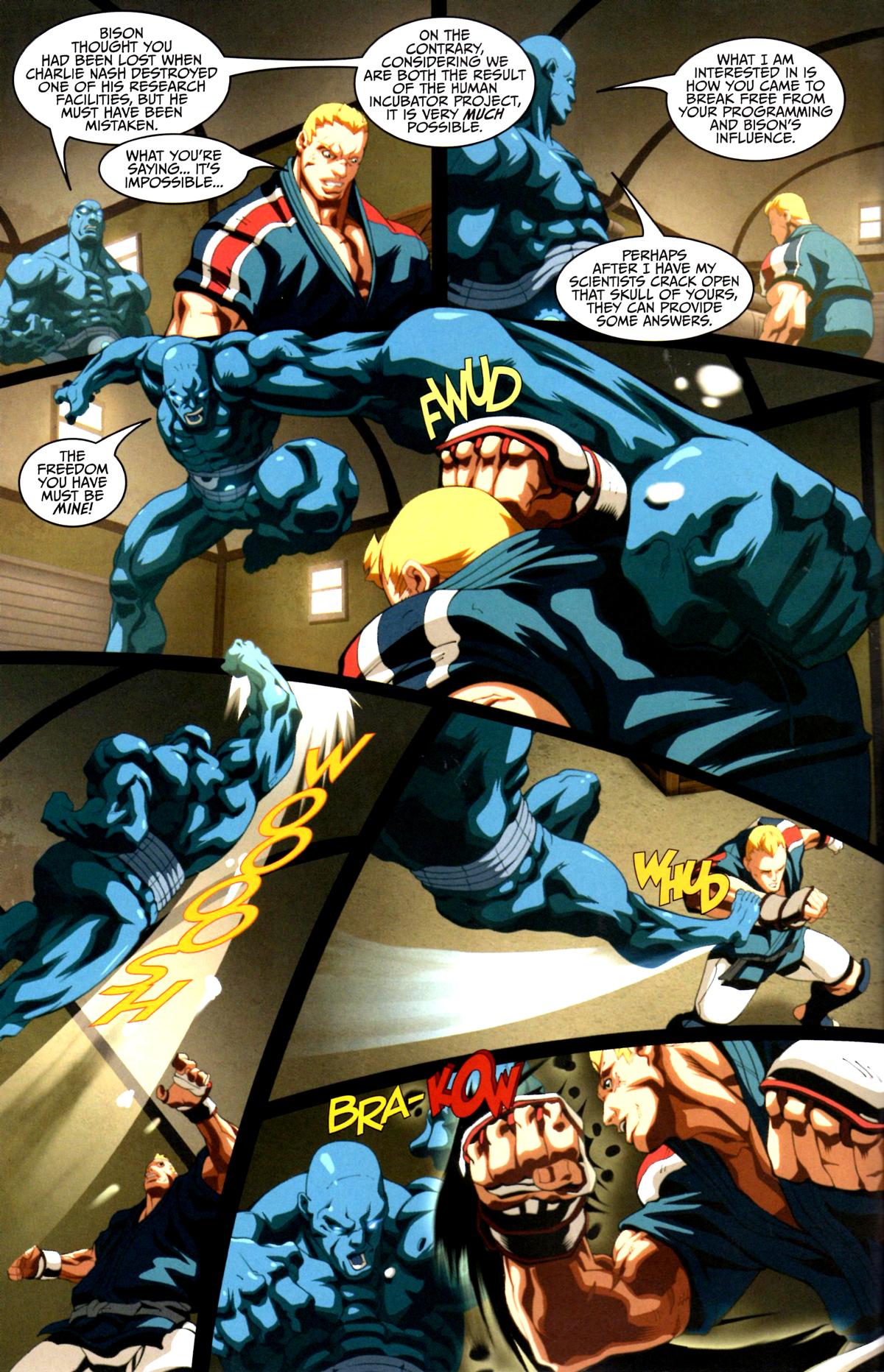 Read online Street Fighter IV comic -  Issue #4 - 8
