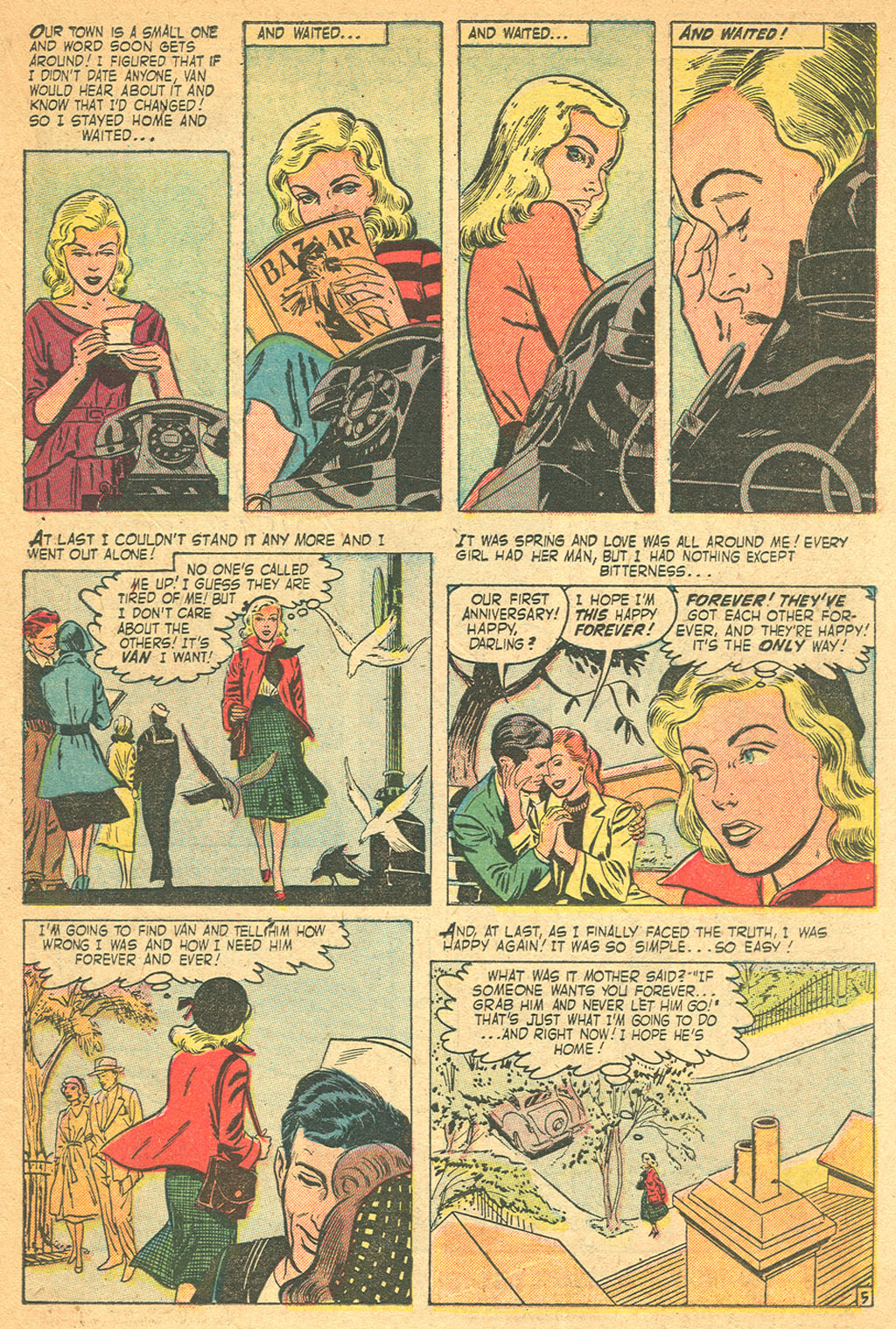 Read online Love Romances comic -  Issue #31 - 15