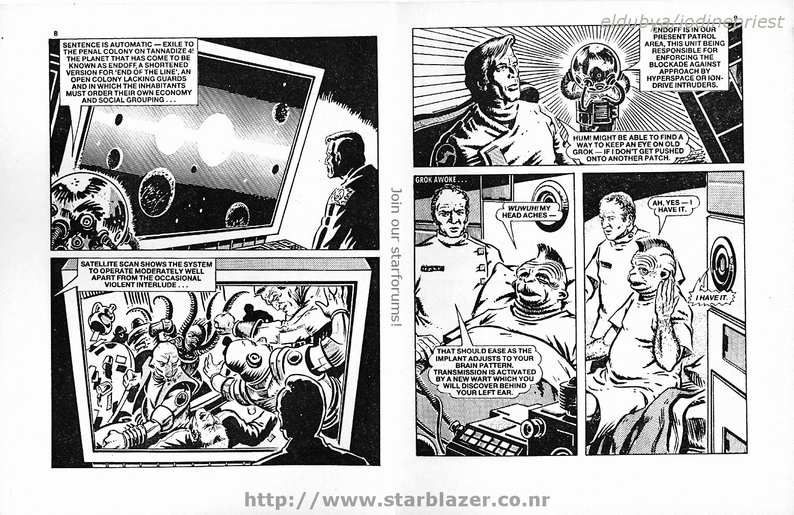 Read online Starblazer comic -  Issue #221 - 6