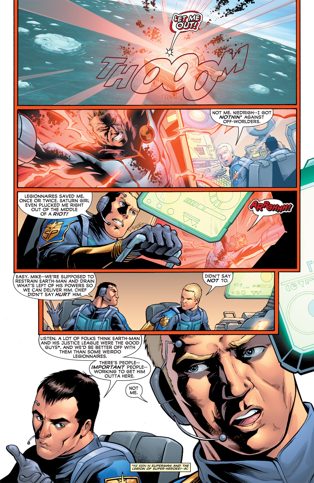 Read online Legion of Super-Heroes (2010) comic -  Issue #1 - 4