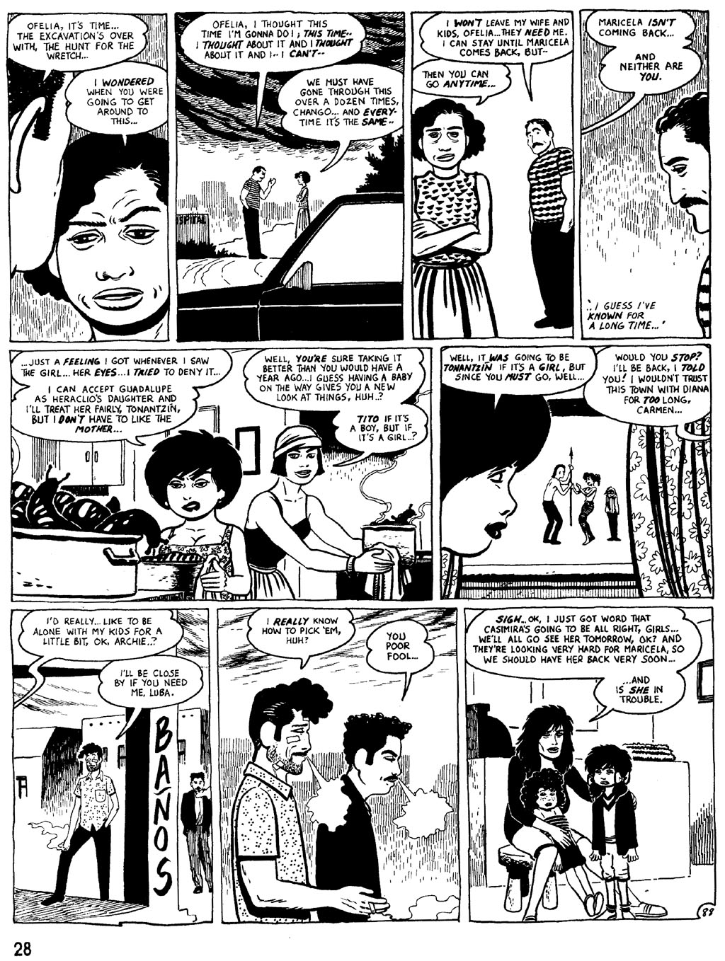 Read online Love and Rockets (1982) comic -  Issue #26 - 30
