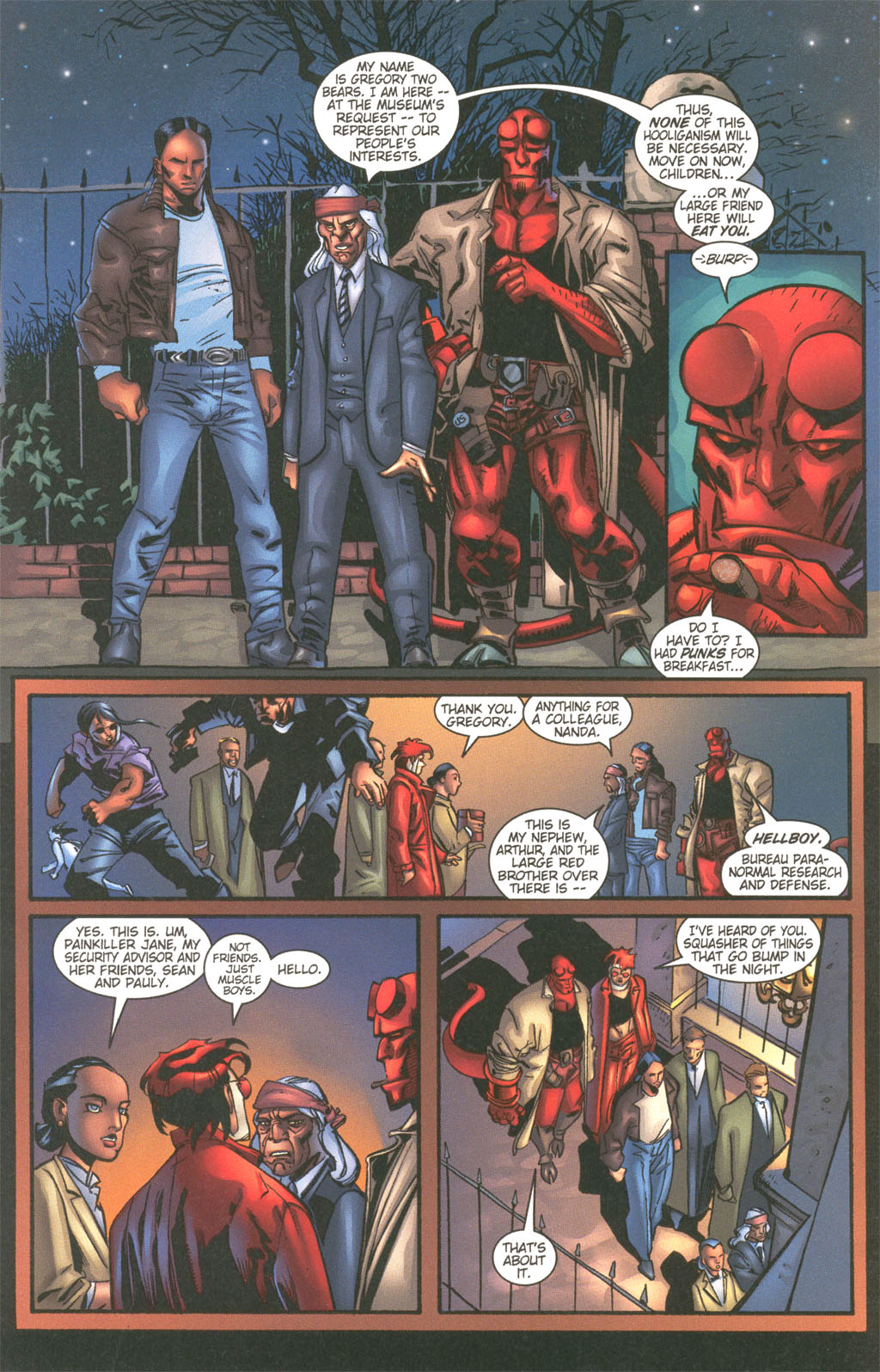 Read online Painkiller Jane/Hellboy comic -  Issue # Full - 6