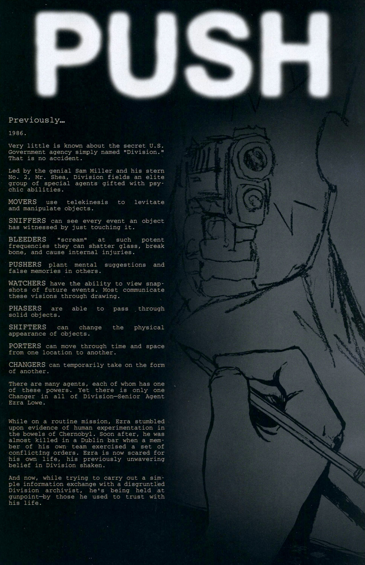Read online Push comic -  Issue #3 - 2