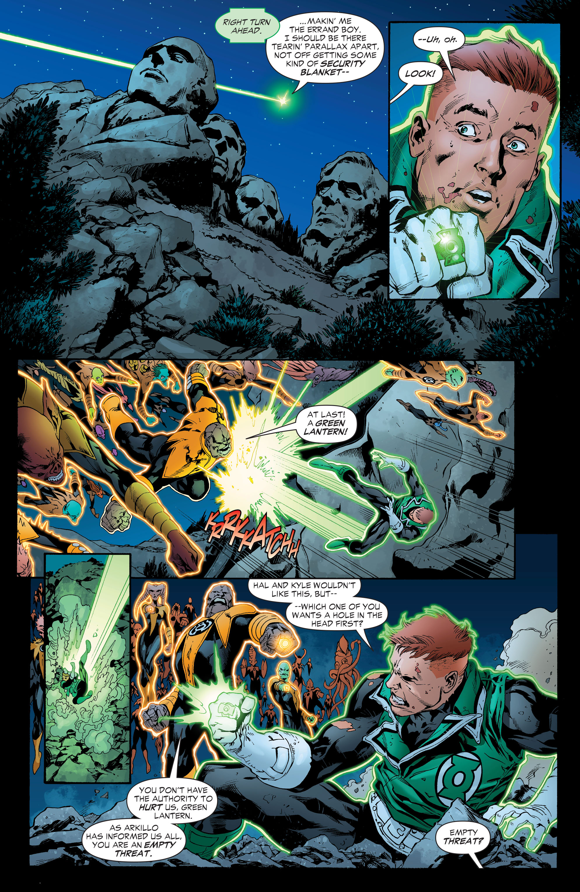 Read online Green Lantern by Geoff Johns comic -  Issue # TPB 3 (Part 3) - 19