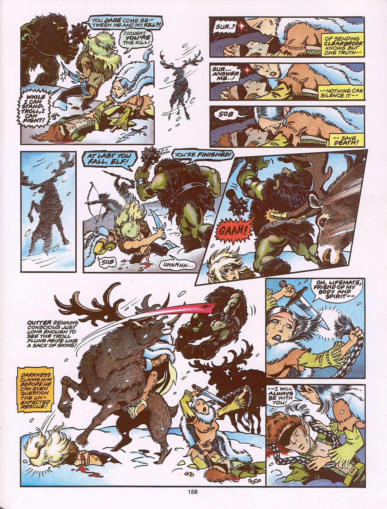 Read online ElfQuest (Starblaze Edition) comic -  Issue # TPB 3 - 158